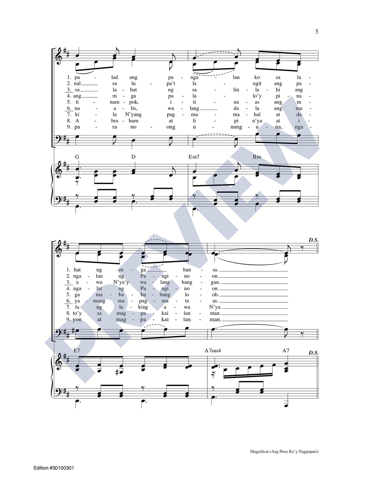 Magnificat (Ang Puso Ko'y Nagpupuri)