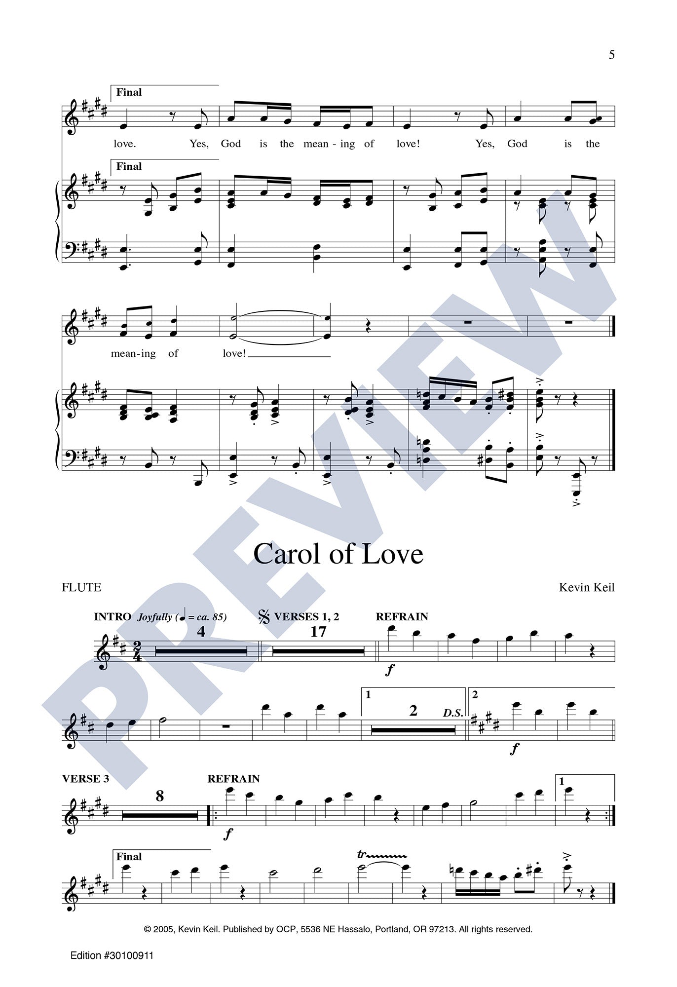 Carol of Love
