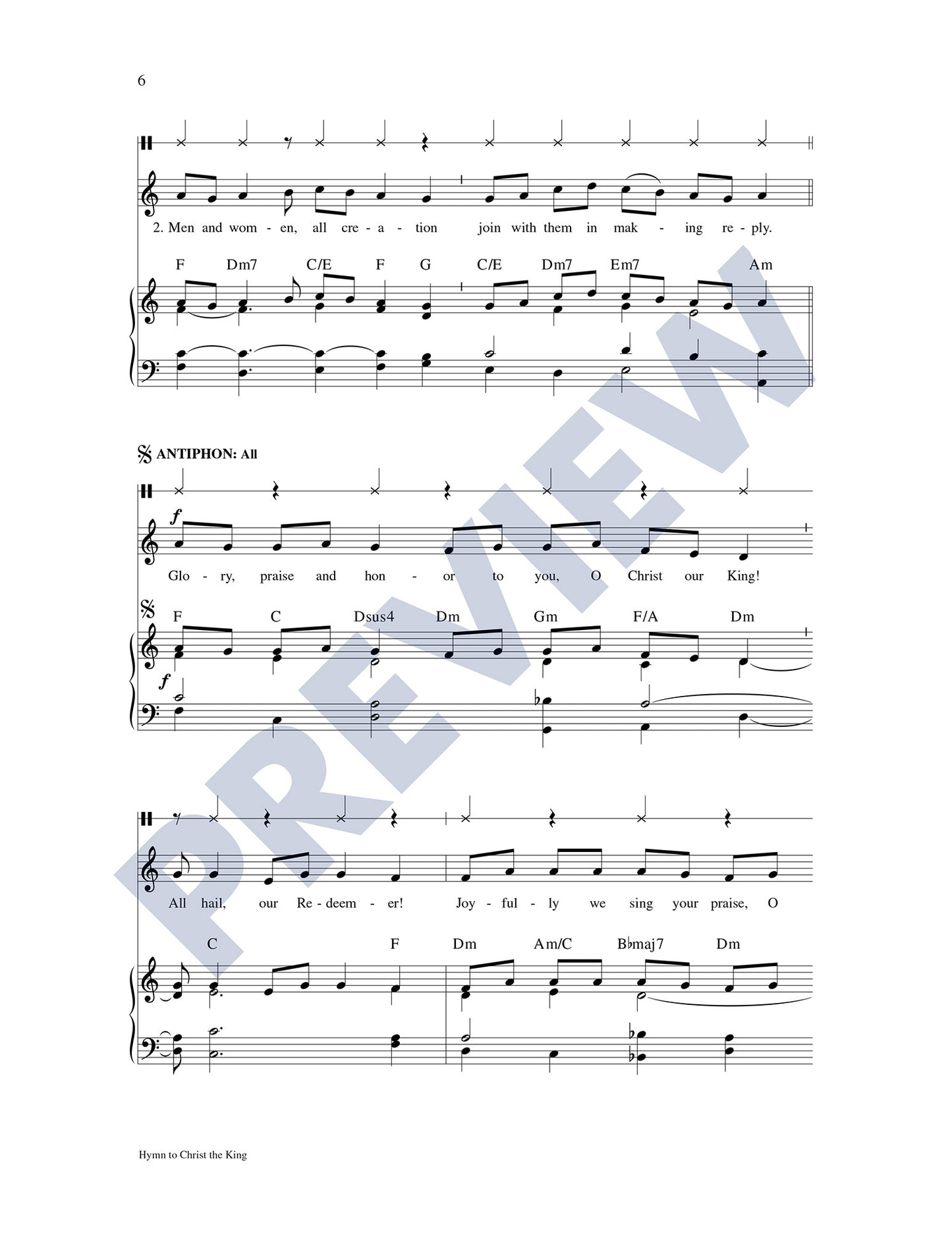 Music for Palm Sunday