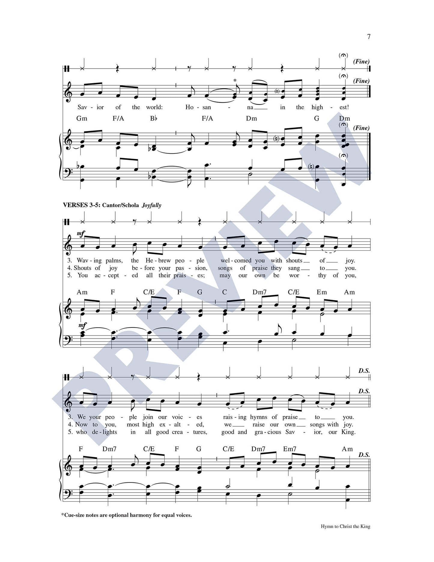 Music for Palm Sunday