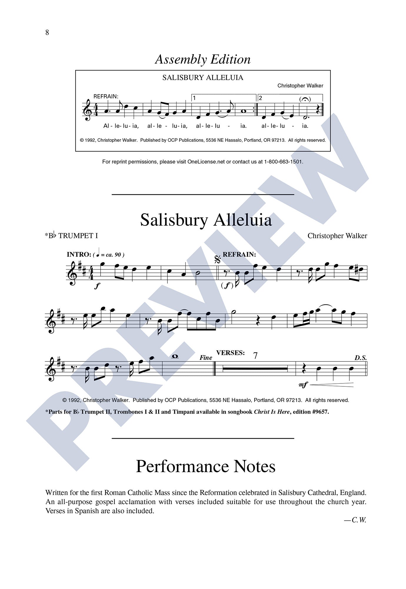 Salisbury Alleluia