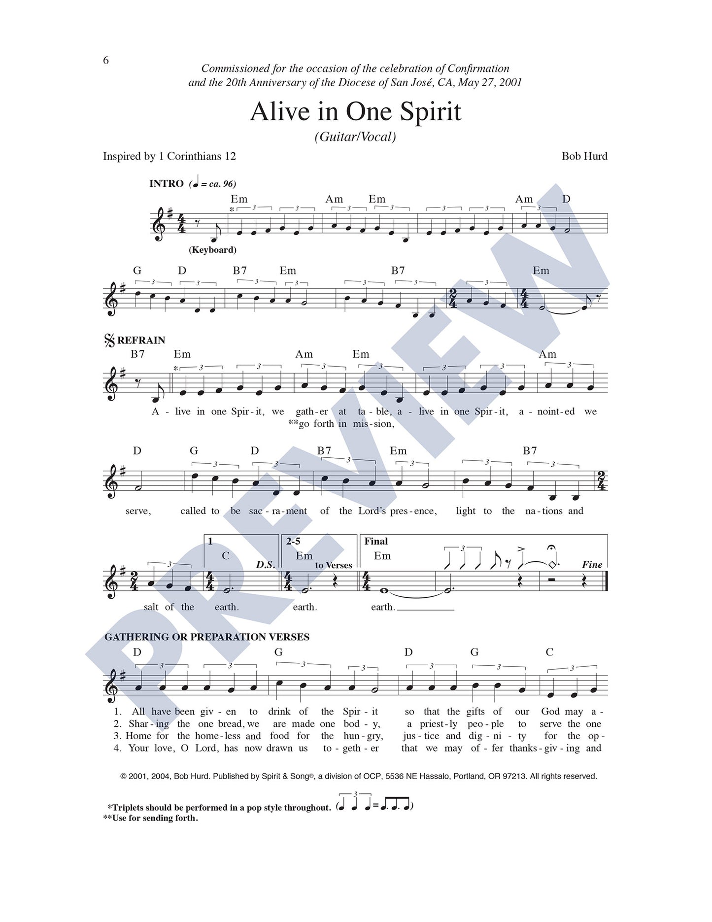 Alive in One Spirit