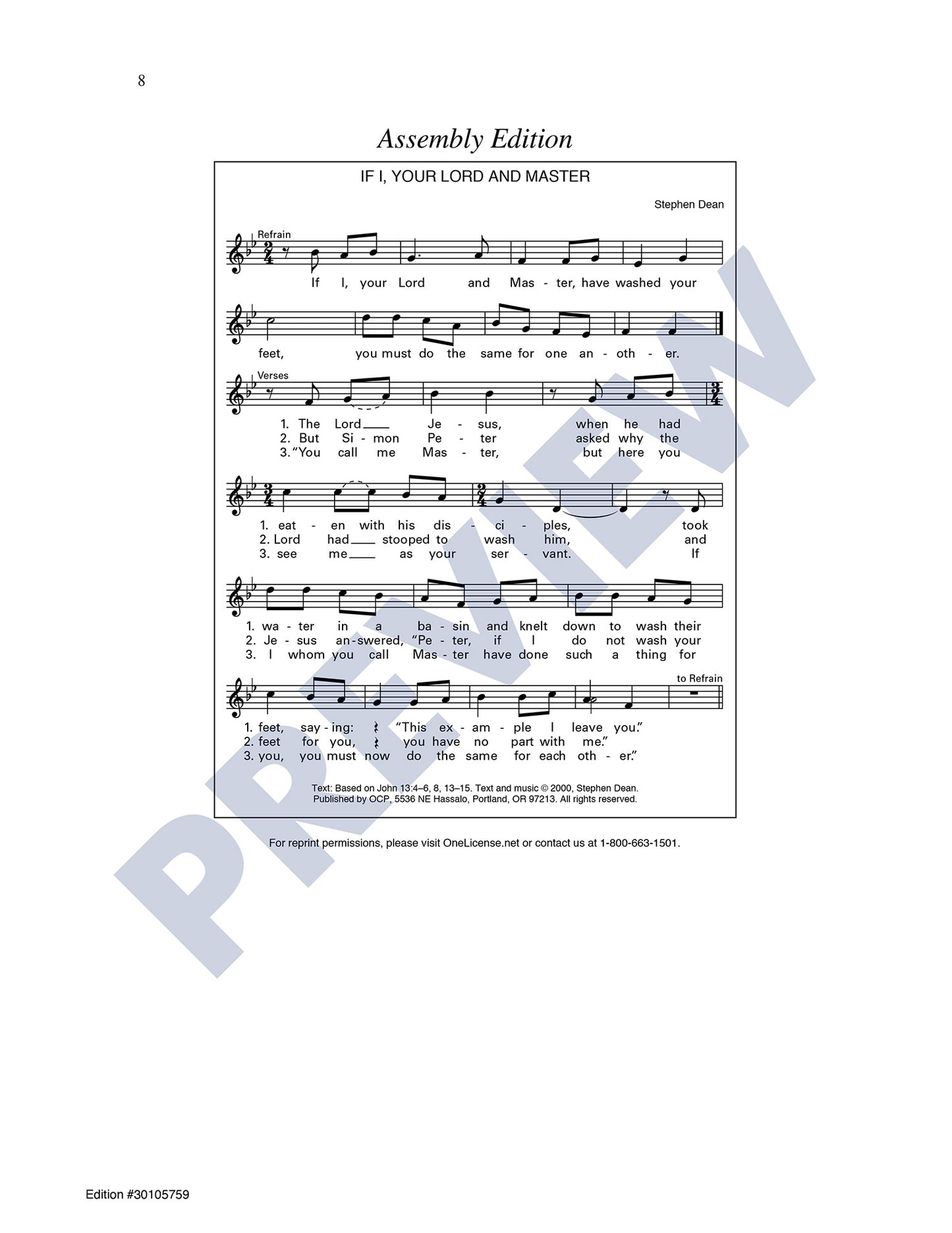 If I, Your Lord and Master