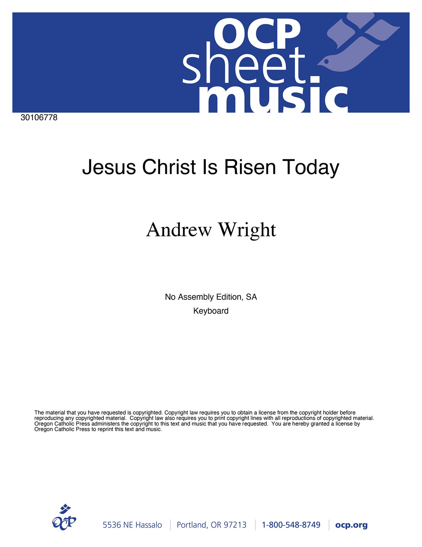 Jesus Christ Is Risen Today