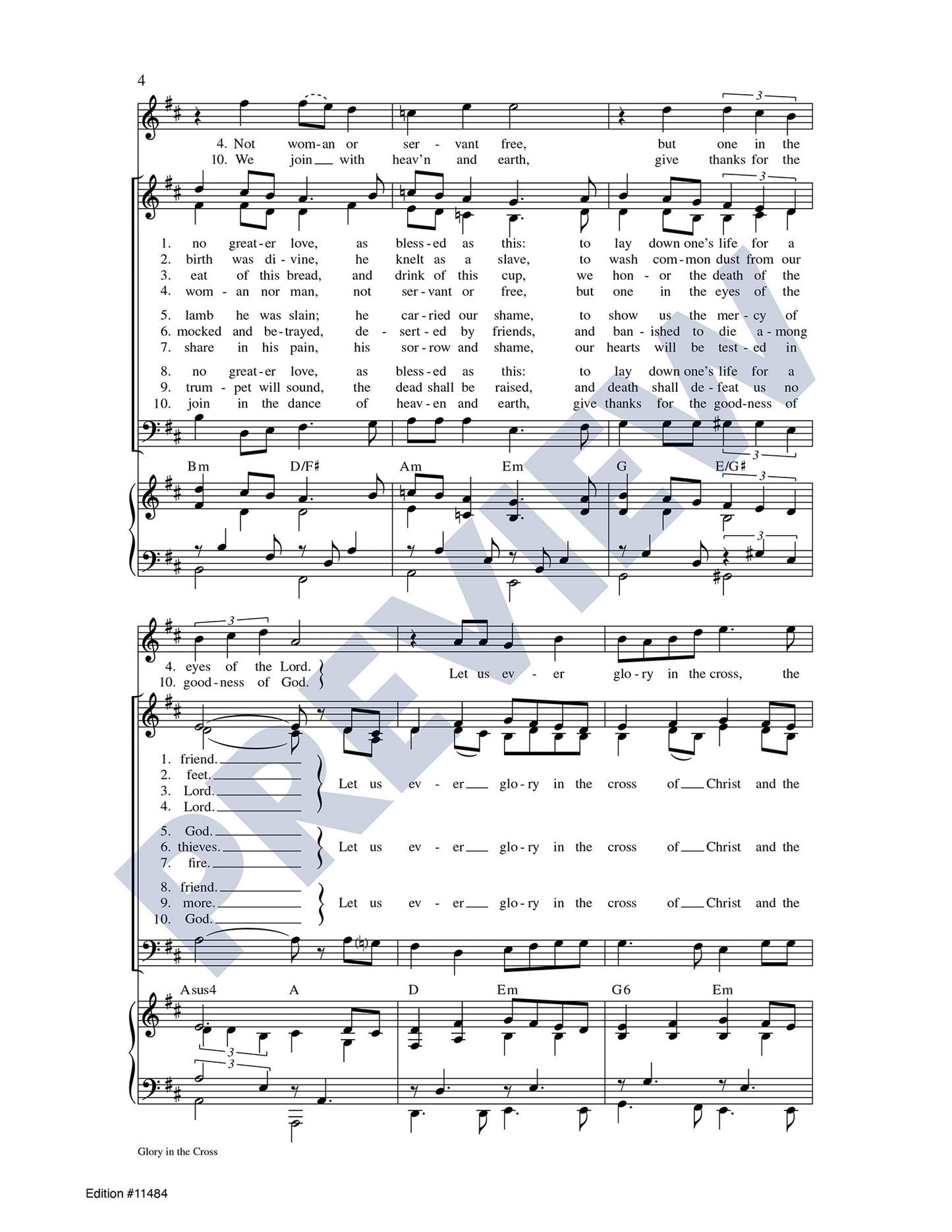 Glory in the Cross