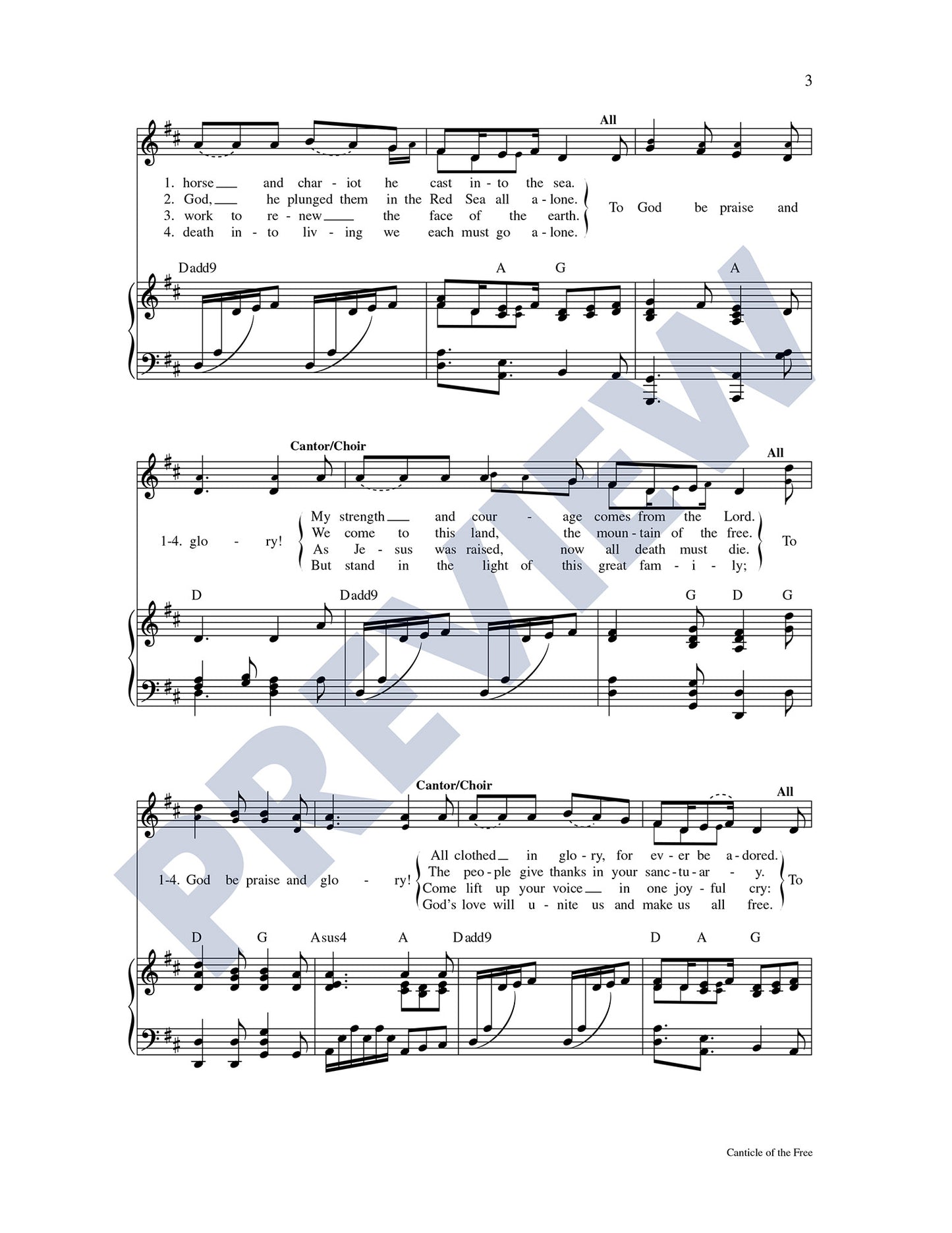 Canticle of the Free