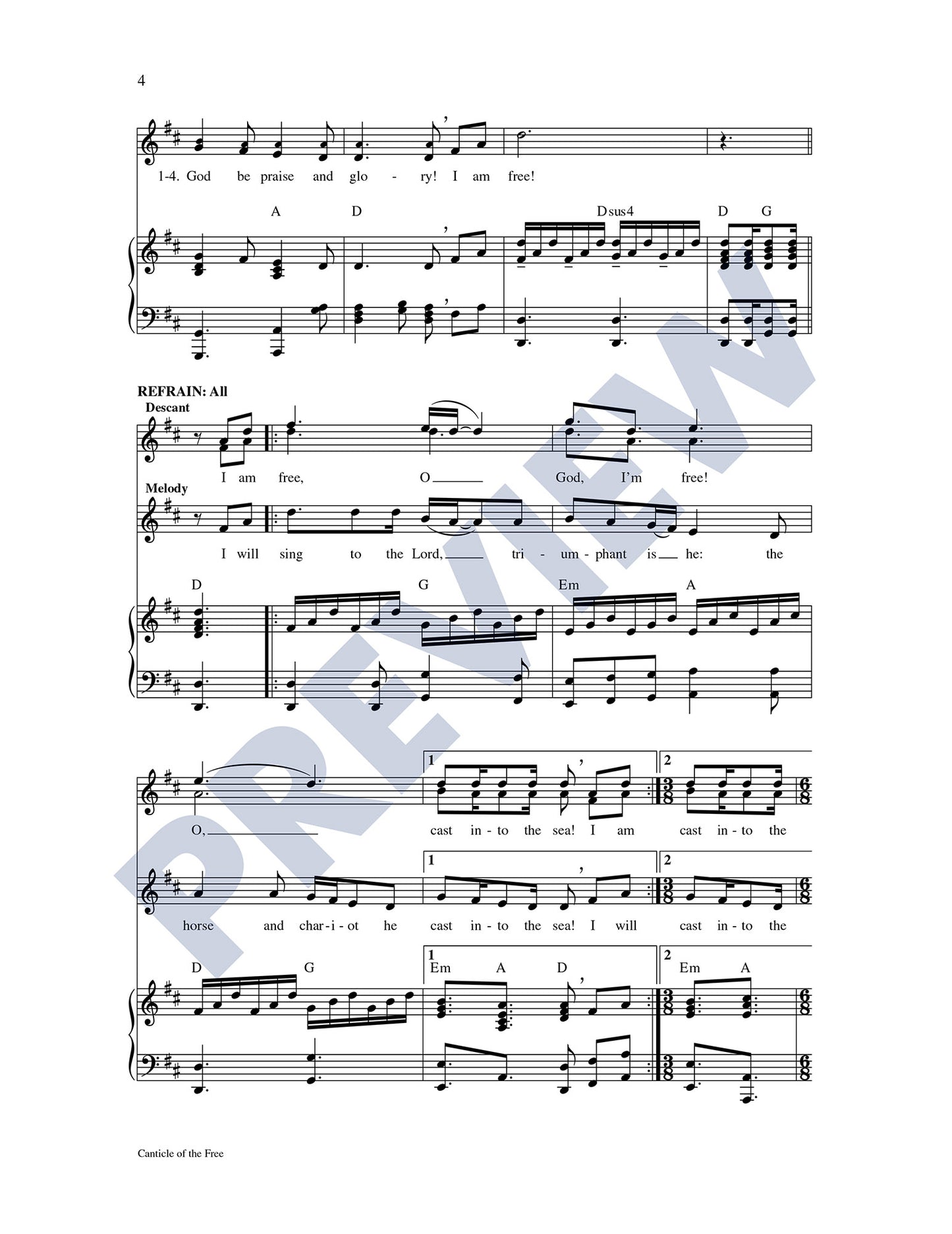Canticle of the Free
