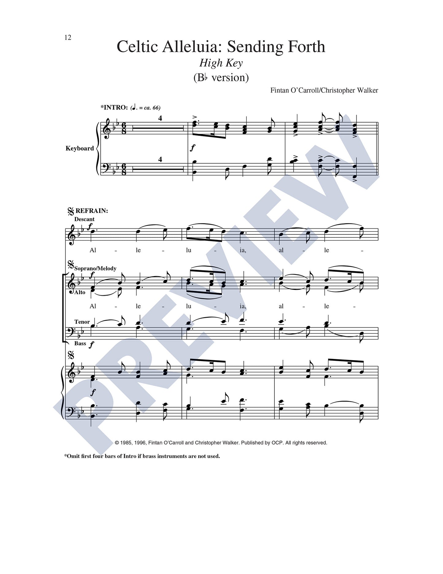 Celtic Alleluia: Sending Forth