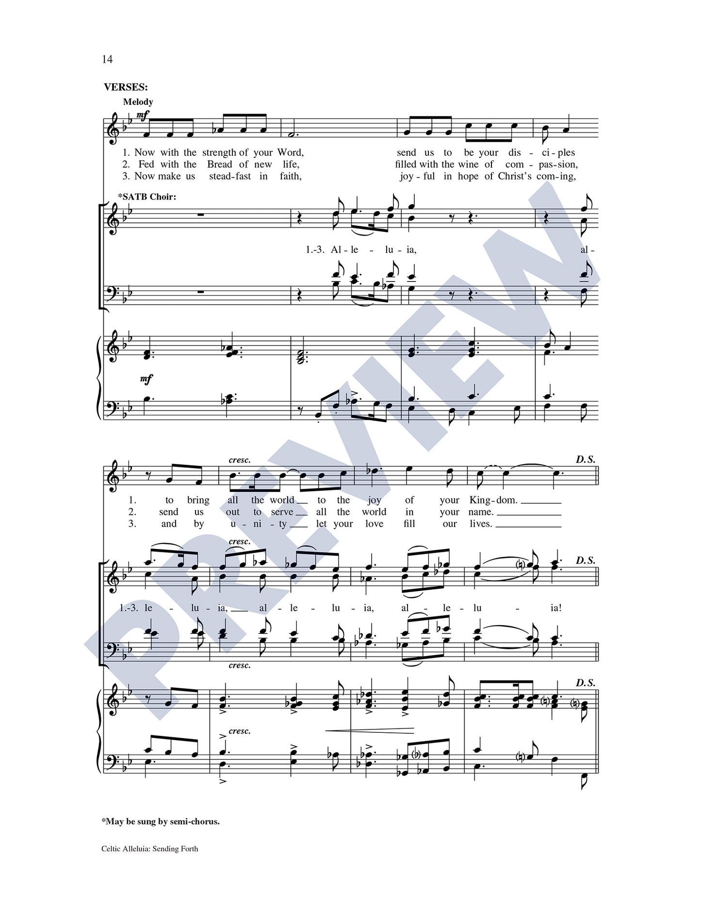 Celtic Alleluia: Sending Forth