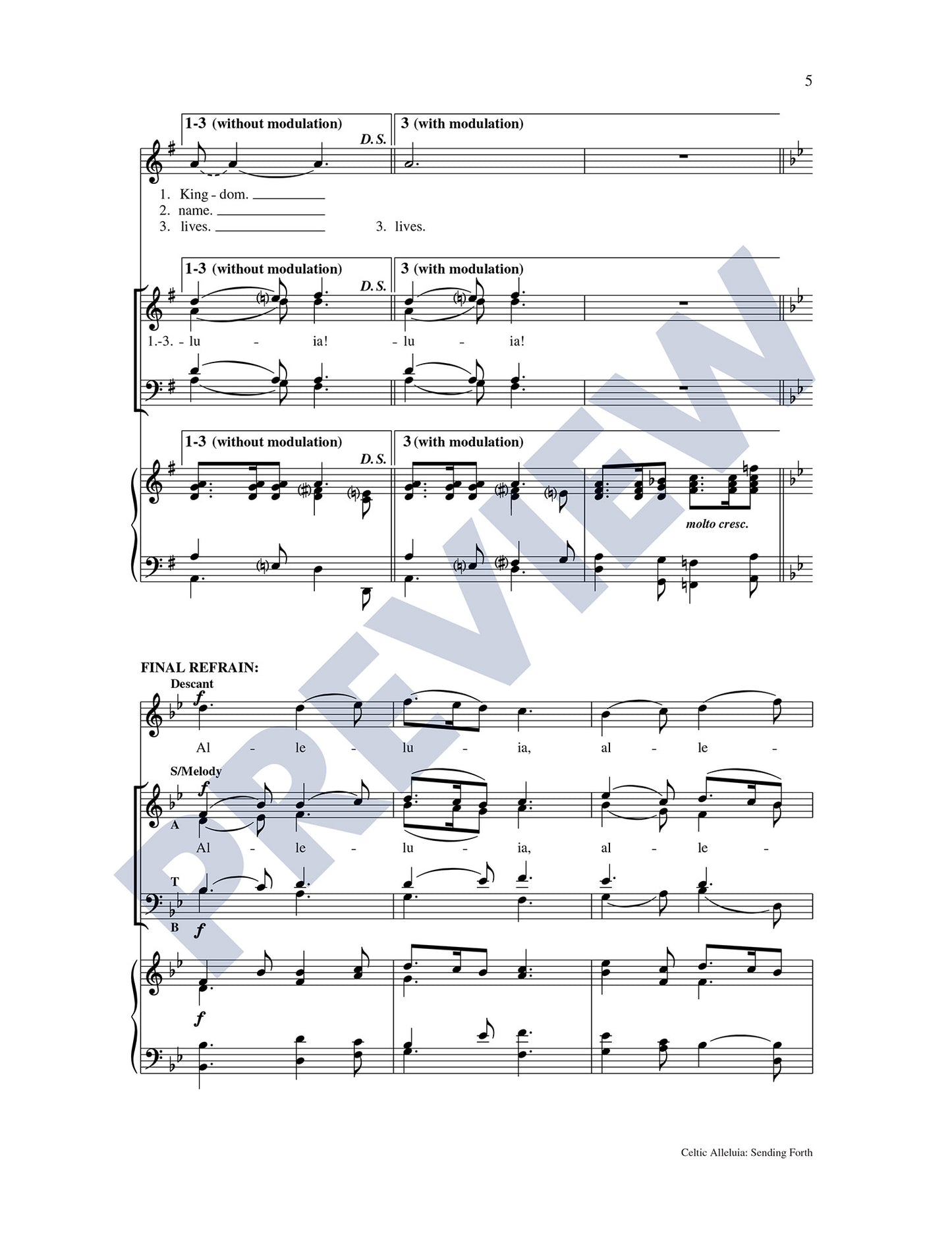 Celtic Alleluia: Sending Forth