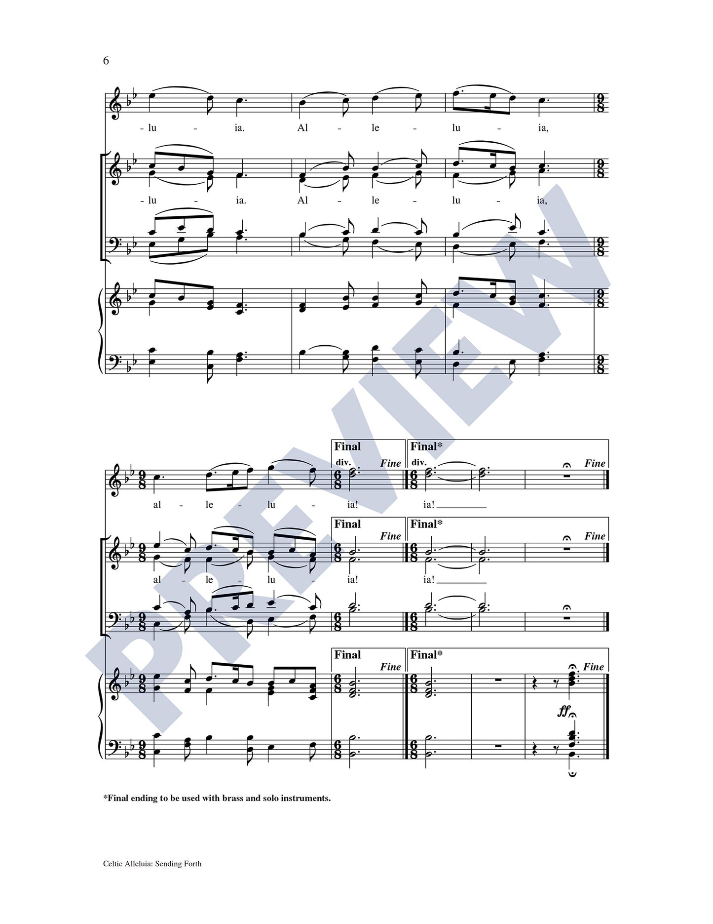 Celtic Alleluia: Sending Forth