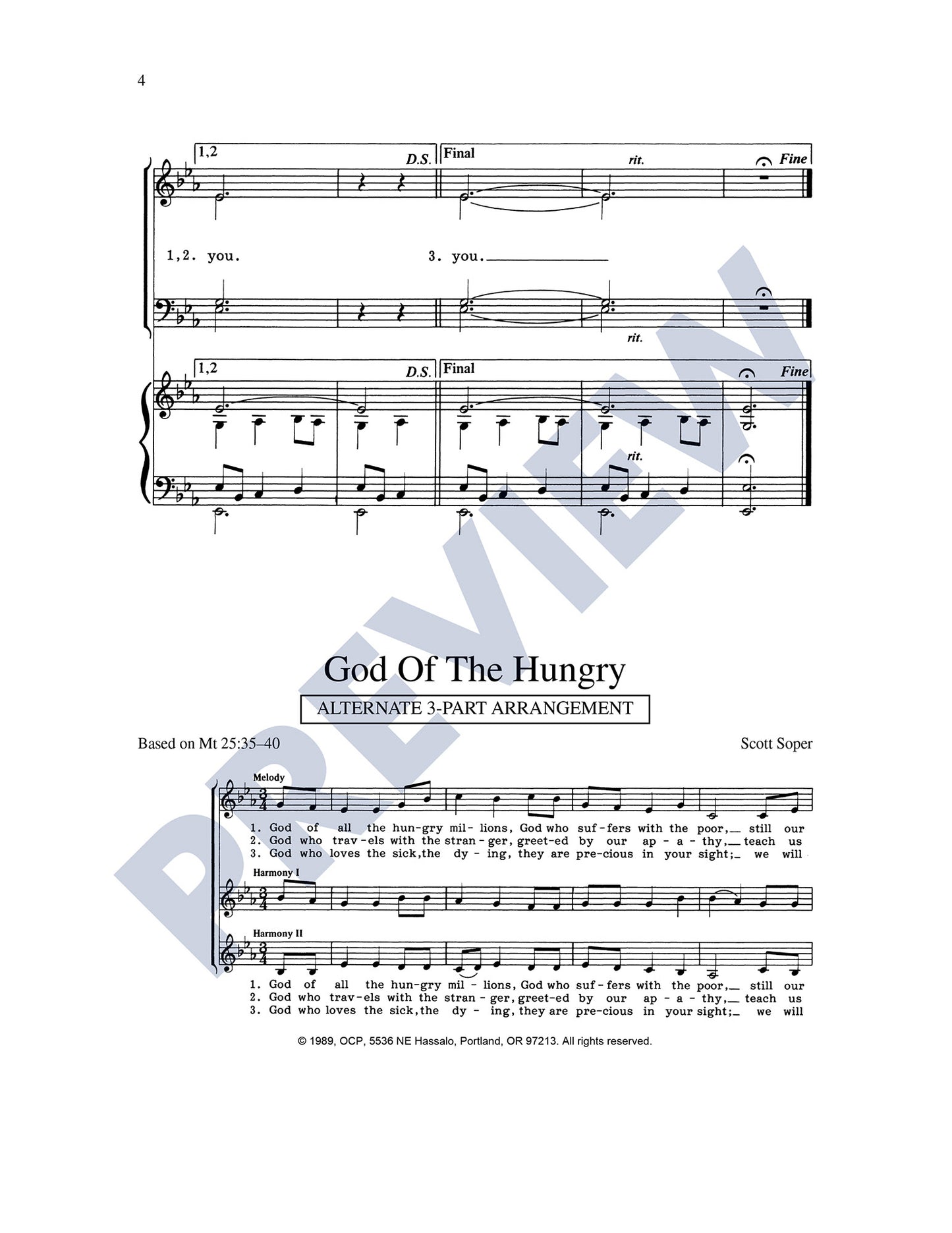 God of the Hungry