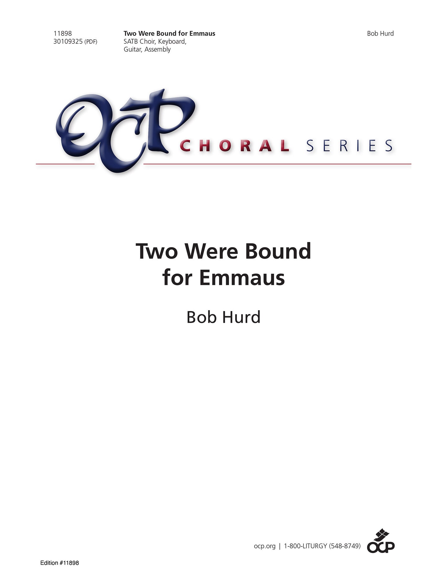 Two Were Bound for Emmaus
