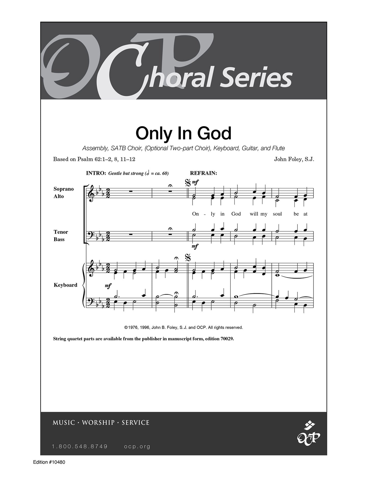 Only in God