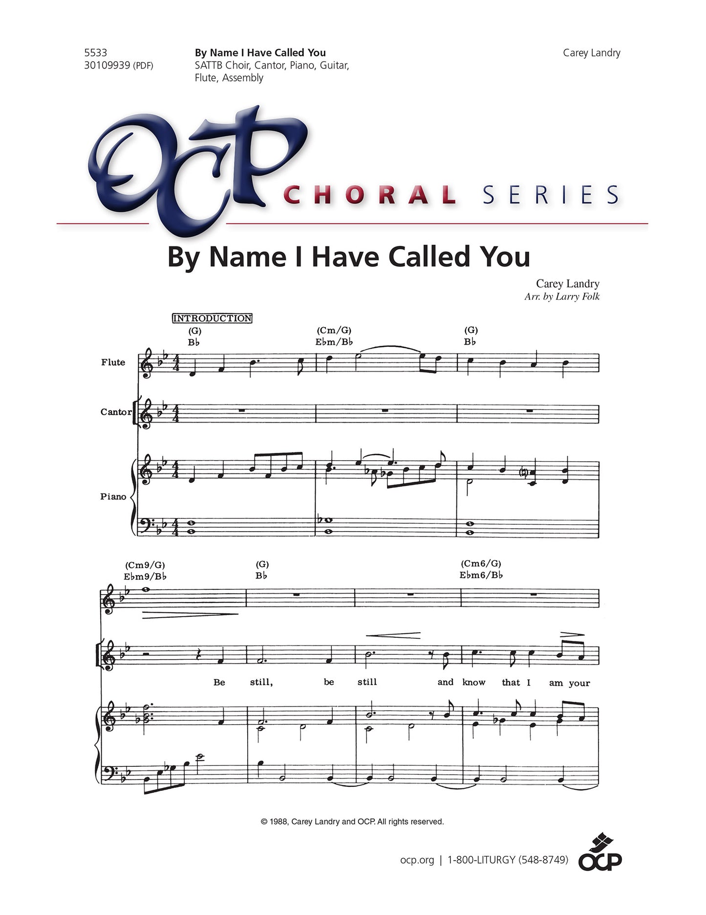 By Name I Have Called You