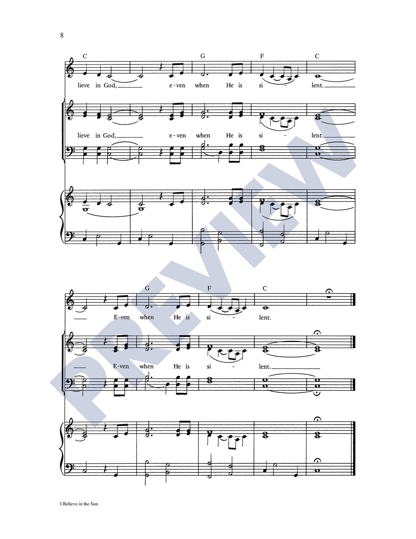 I Believe in the Sun