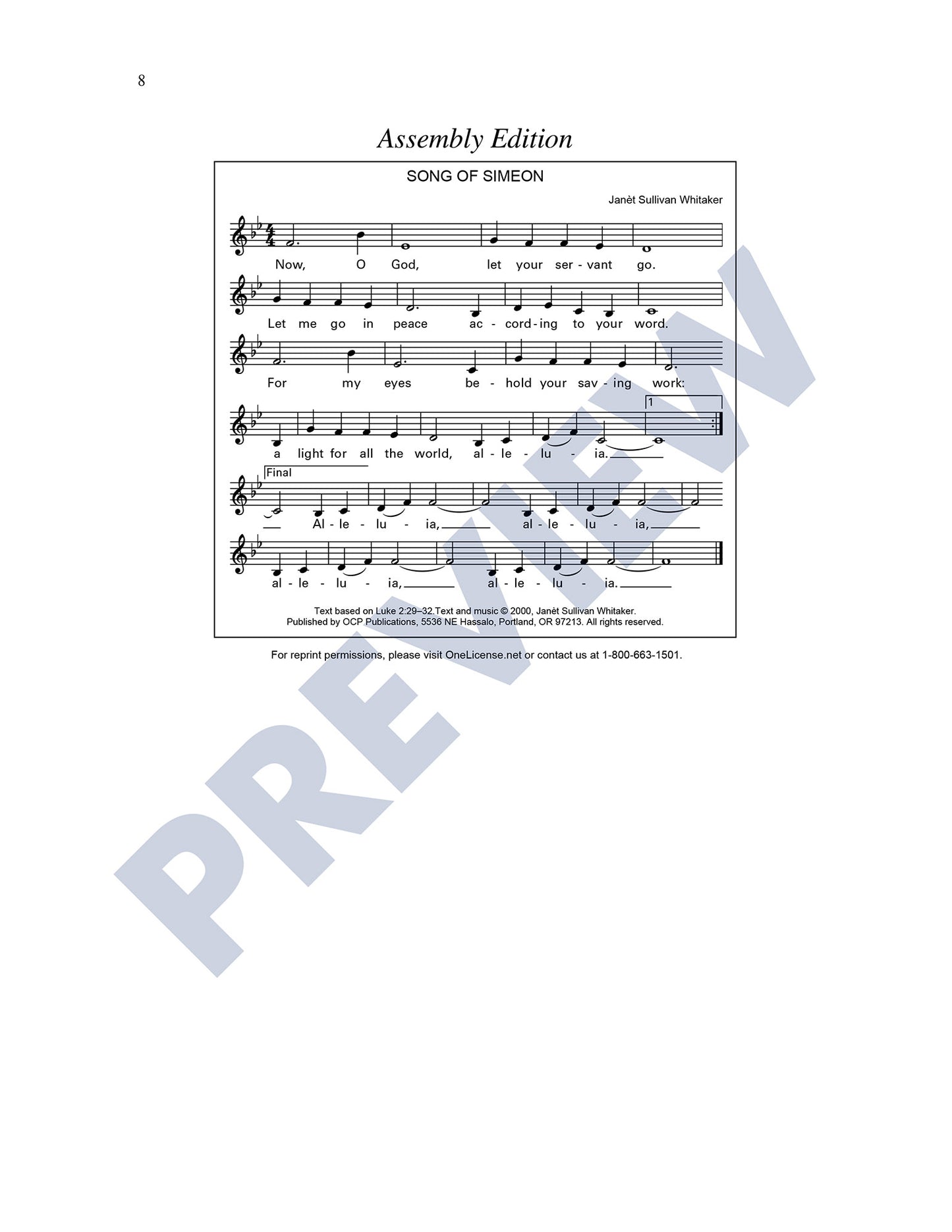 Song of Simeon