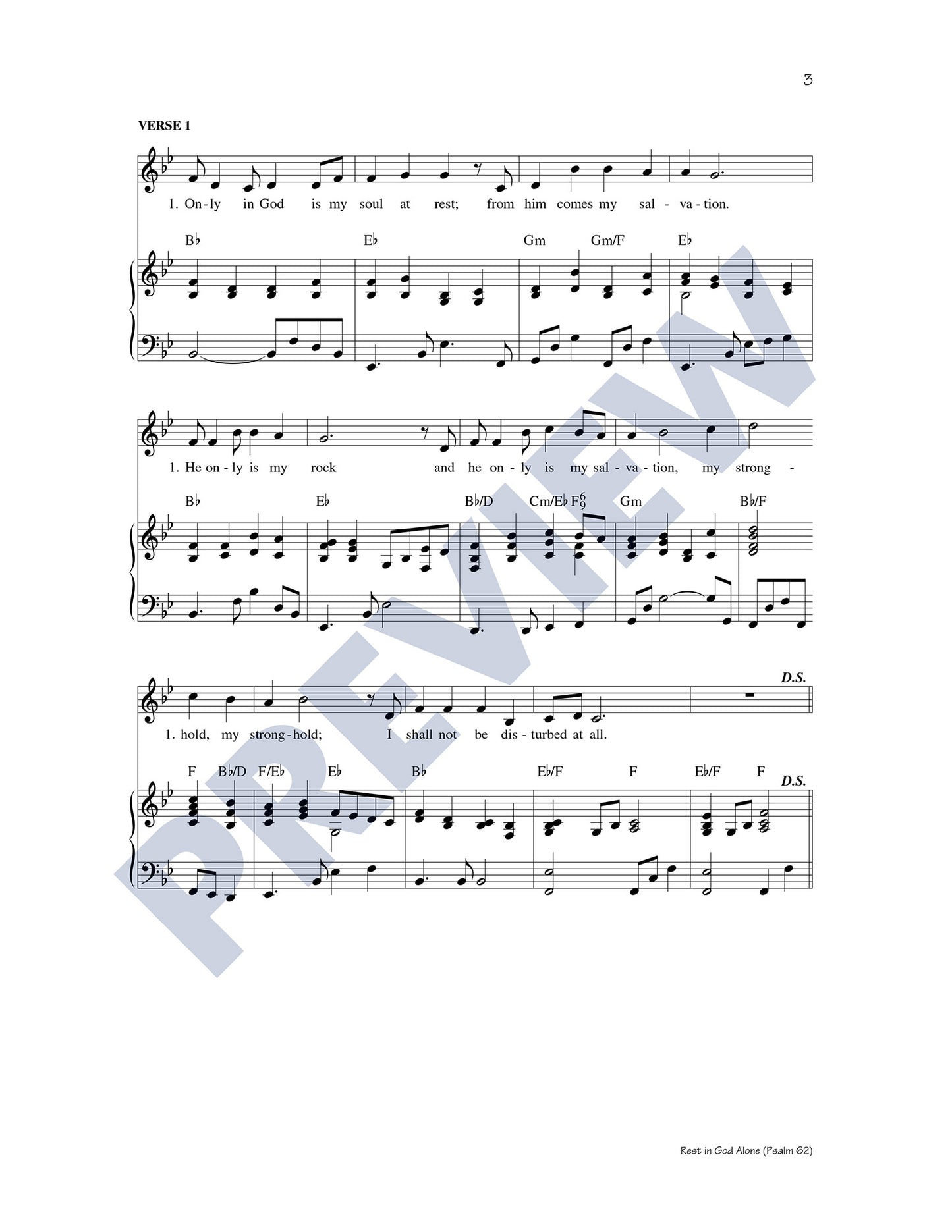 Rest In God Alone (Psalm 62)