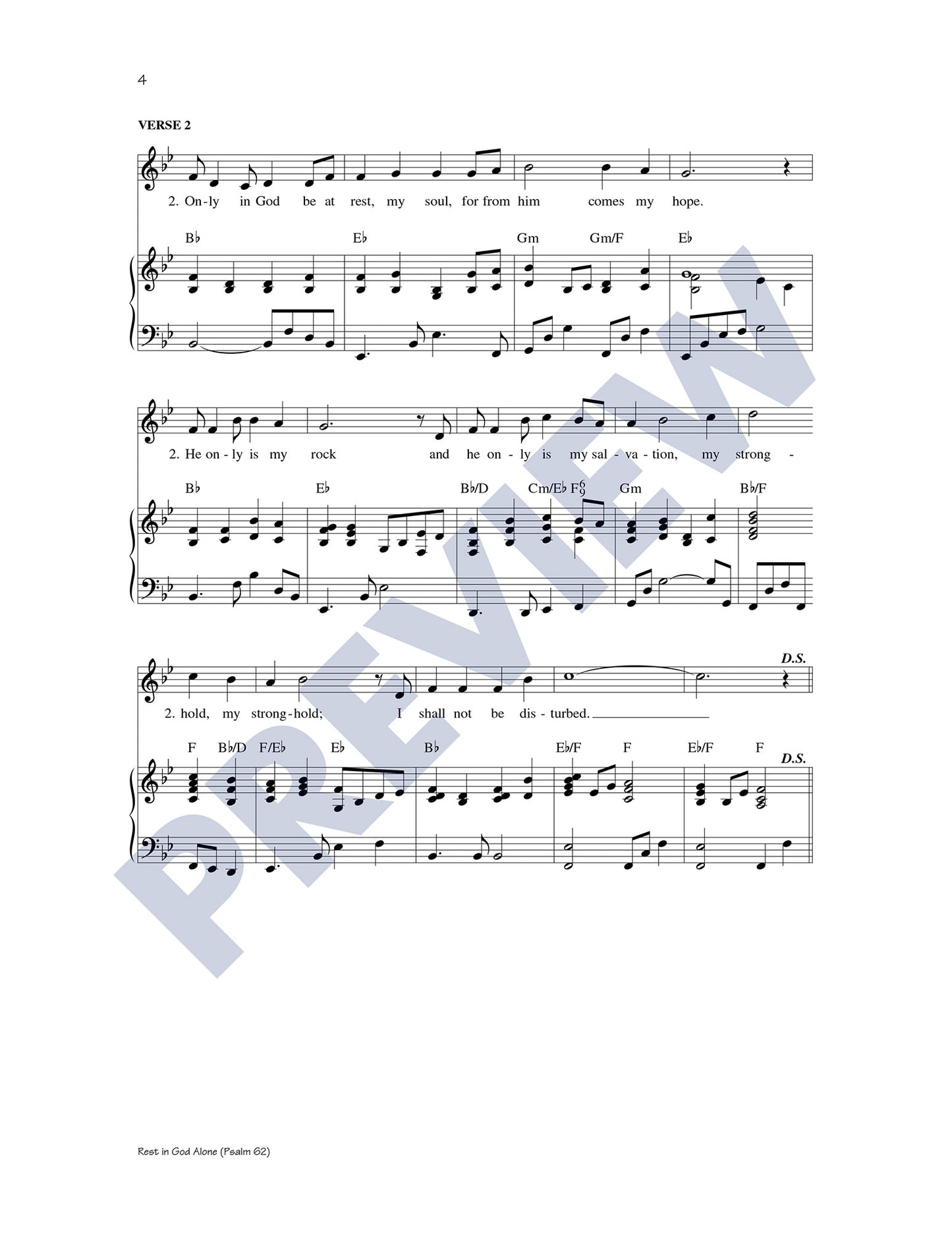 Rest In God Alone (Psalm 62)