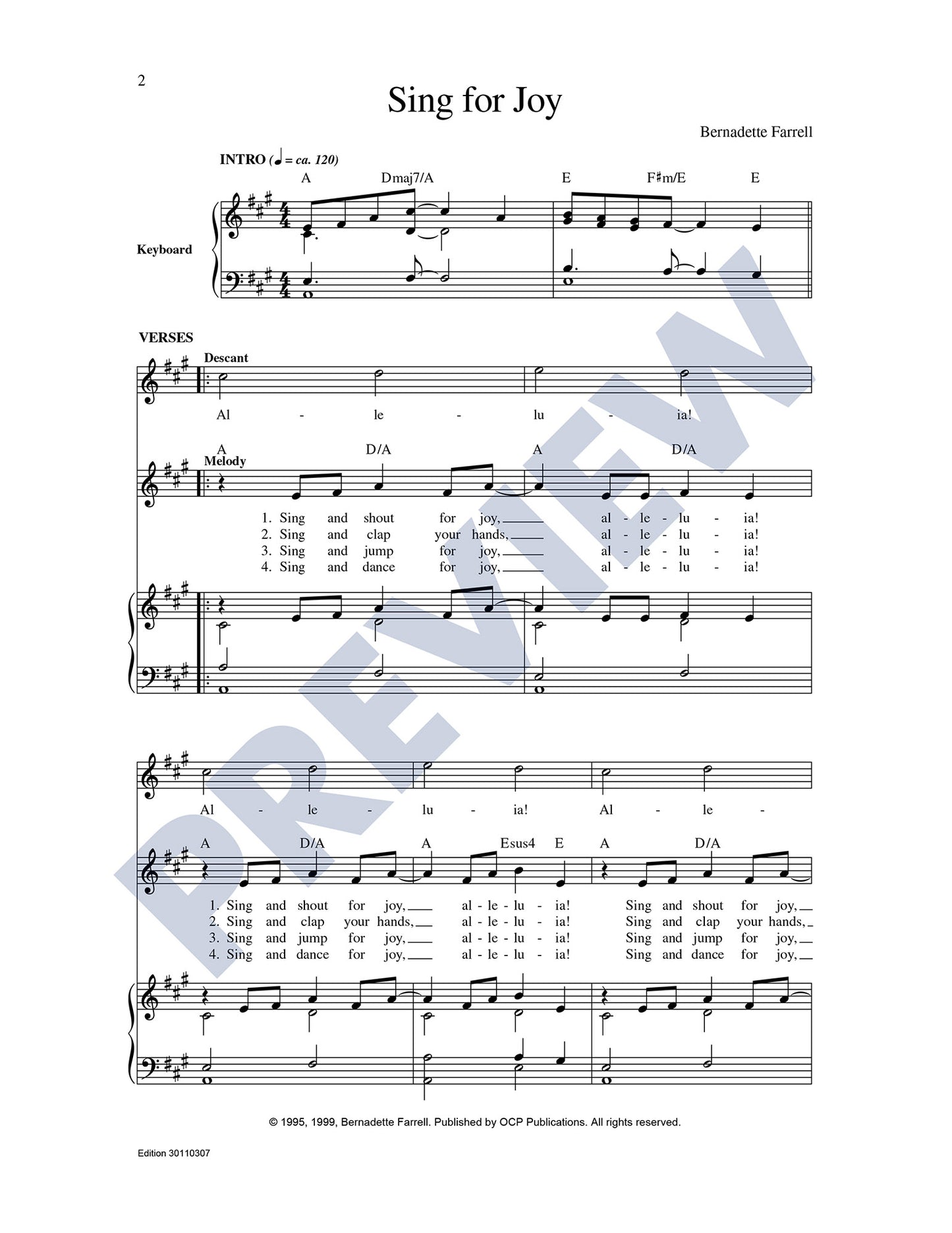 Sing for Joy