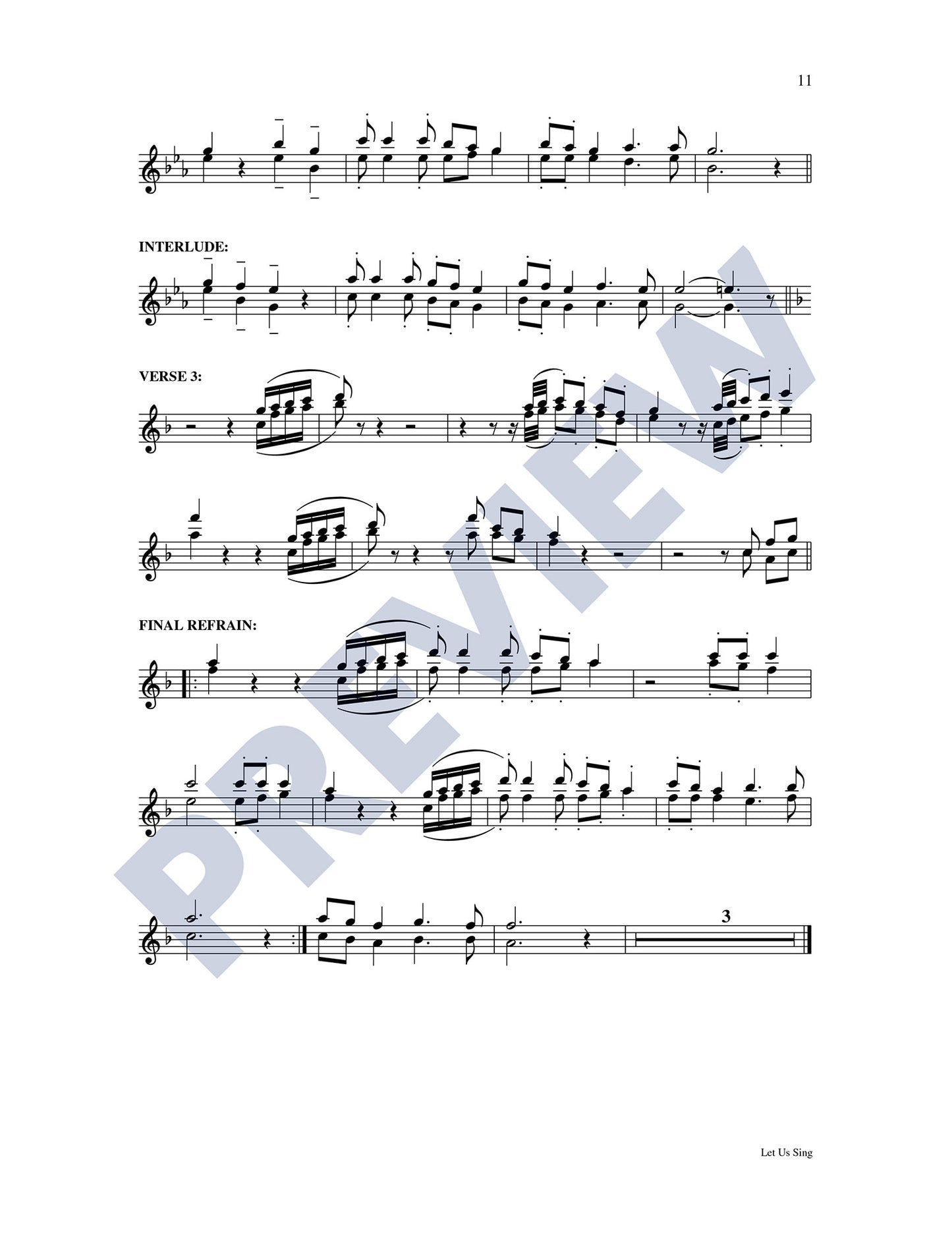 Let Us Sing