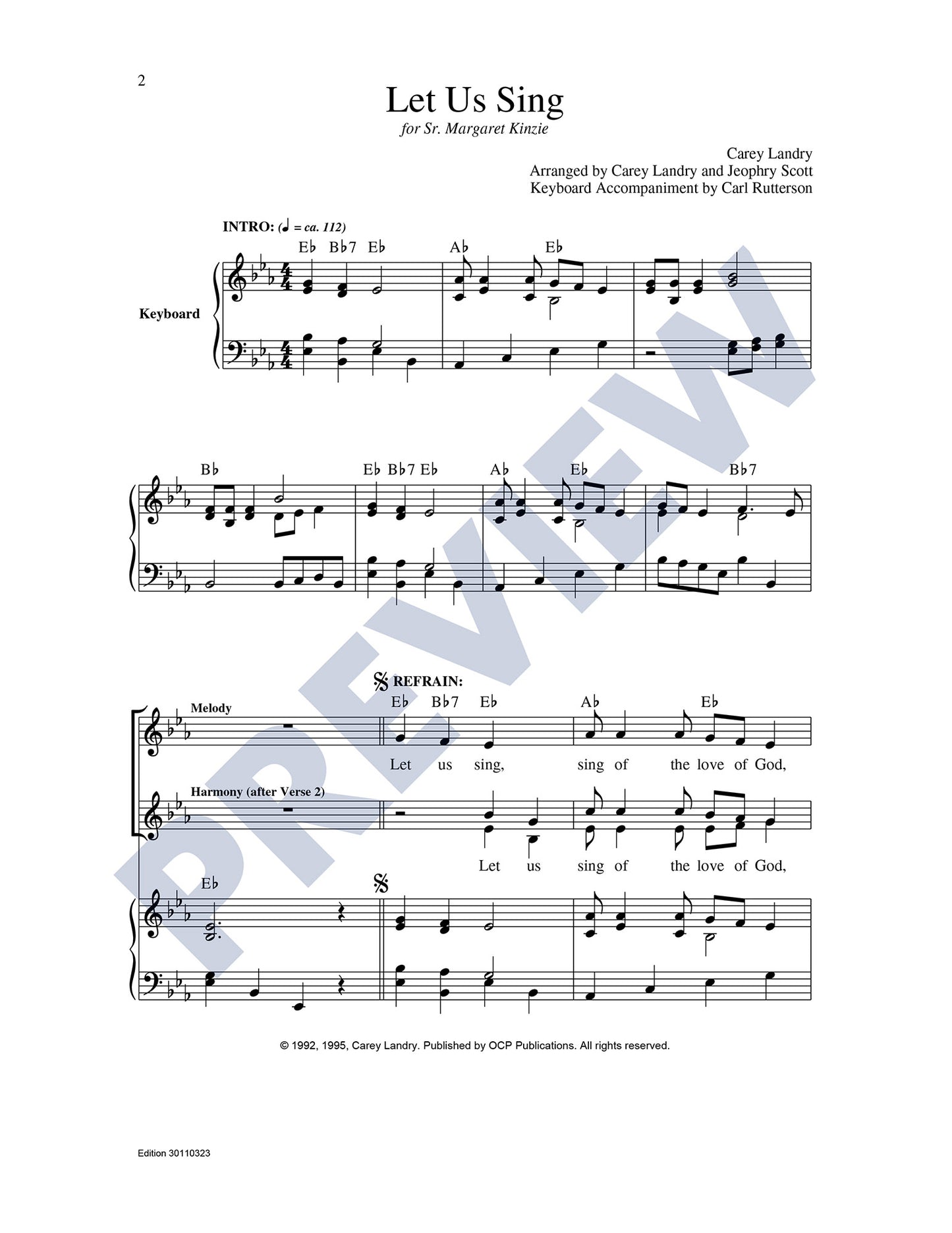 Let Us Sing