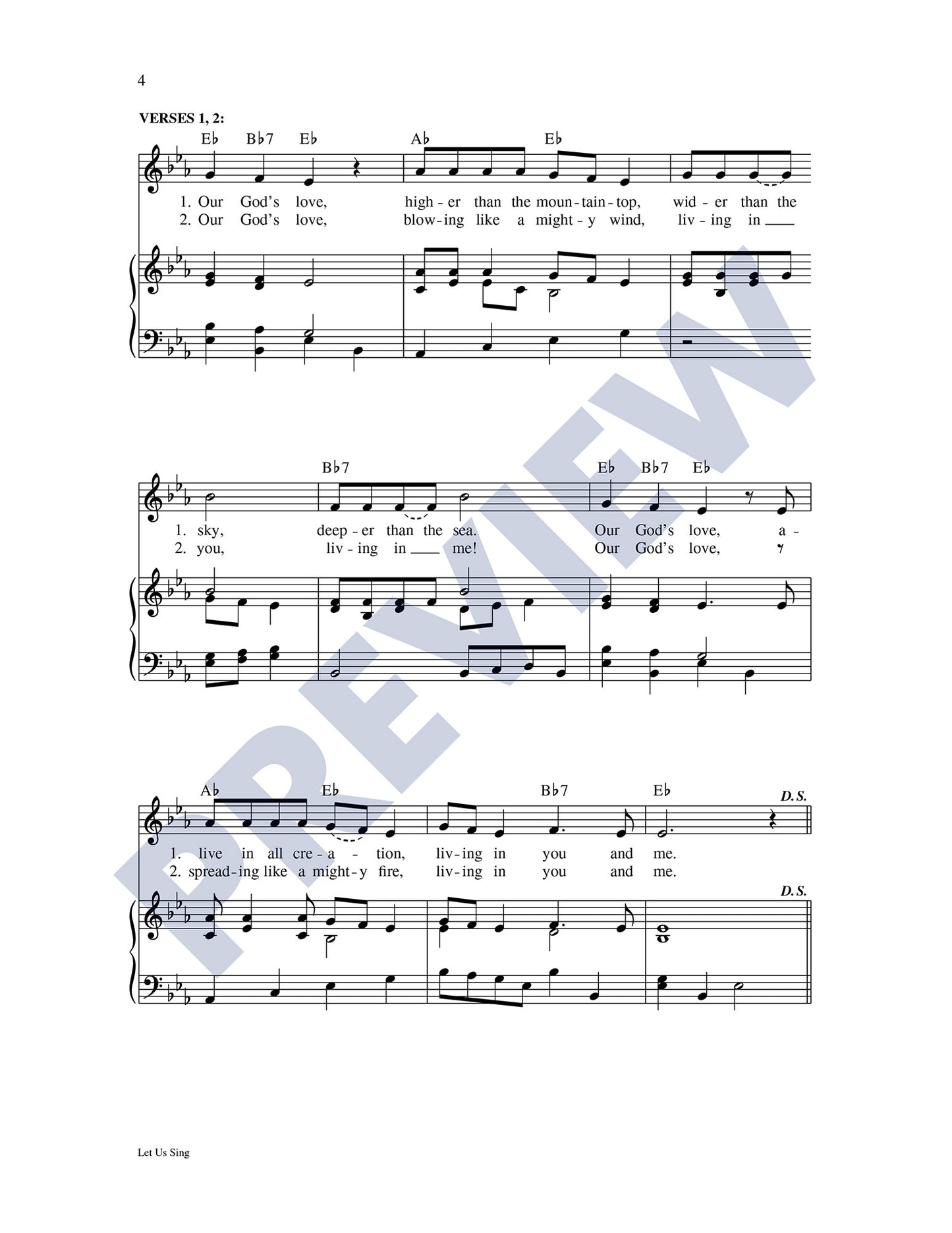 Let Us Sing