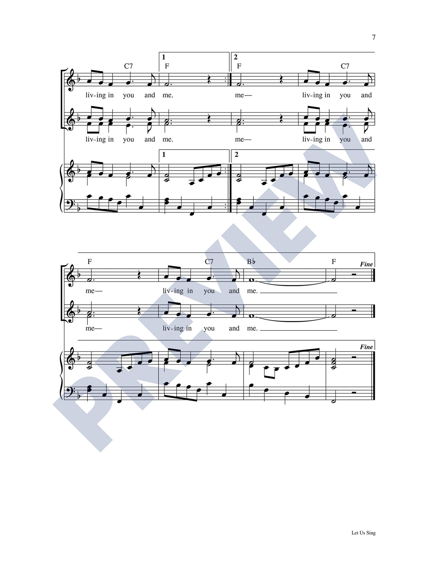 Let Us Sing