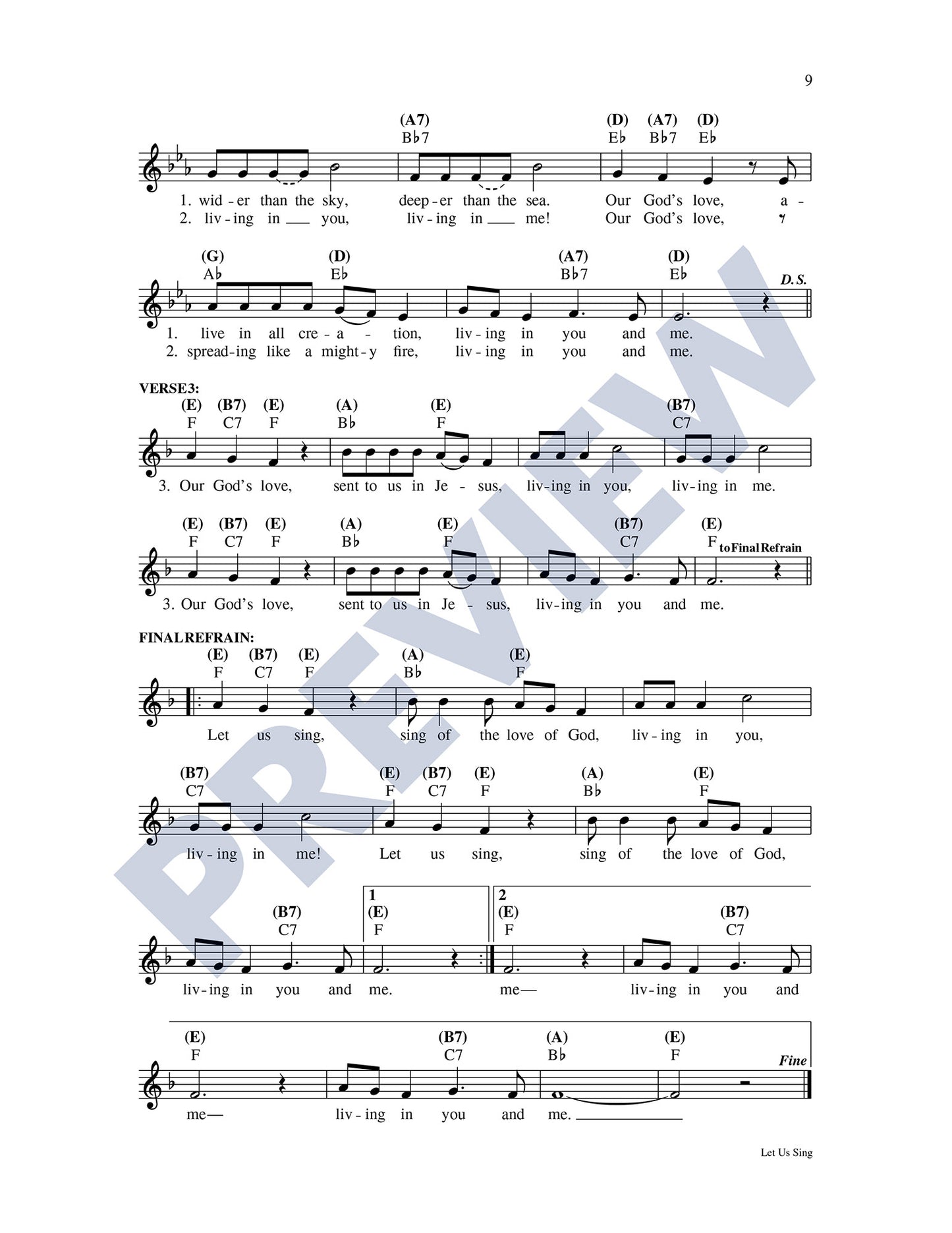 Let Us Sing