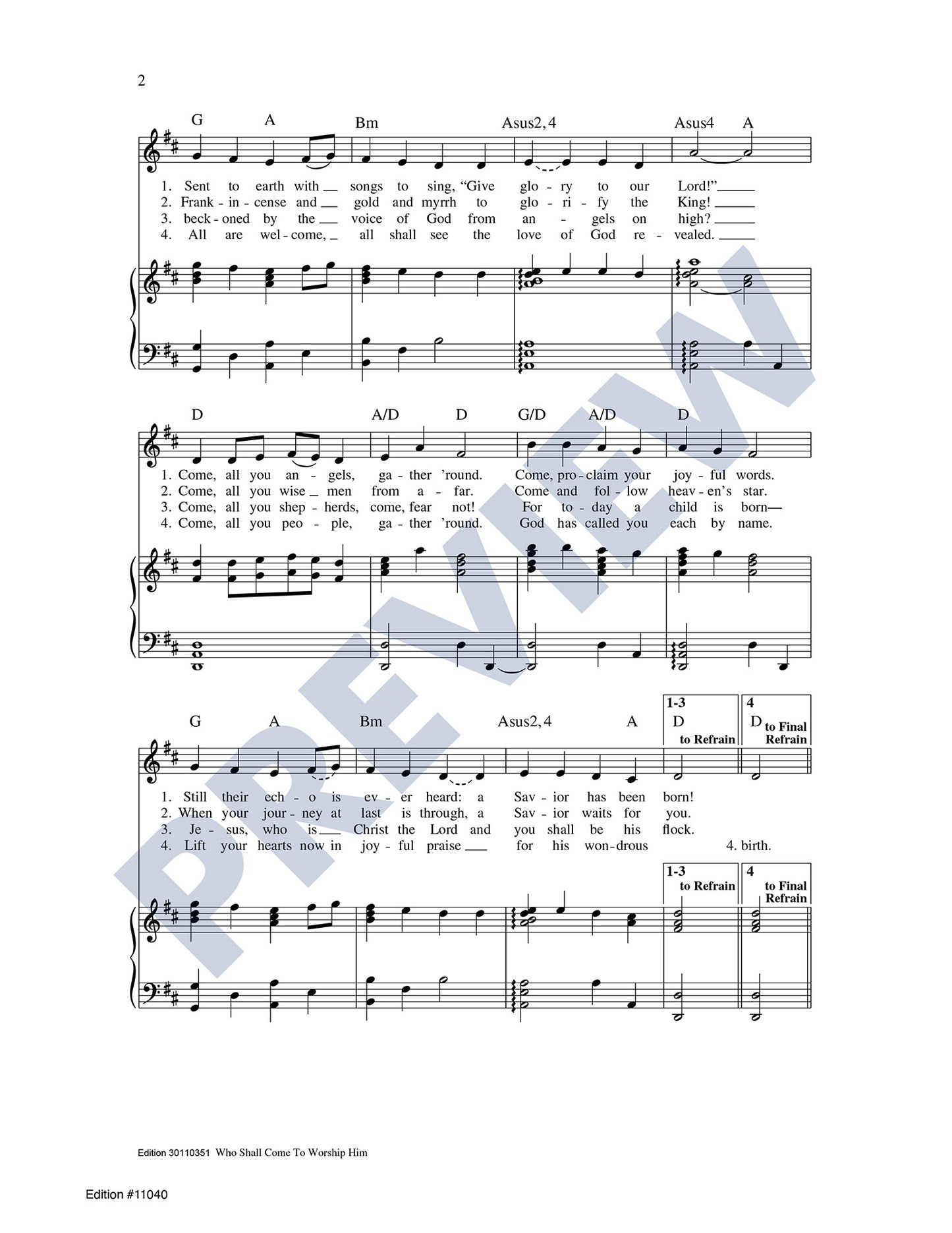 Who Shall Come to Worship Him