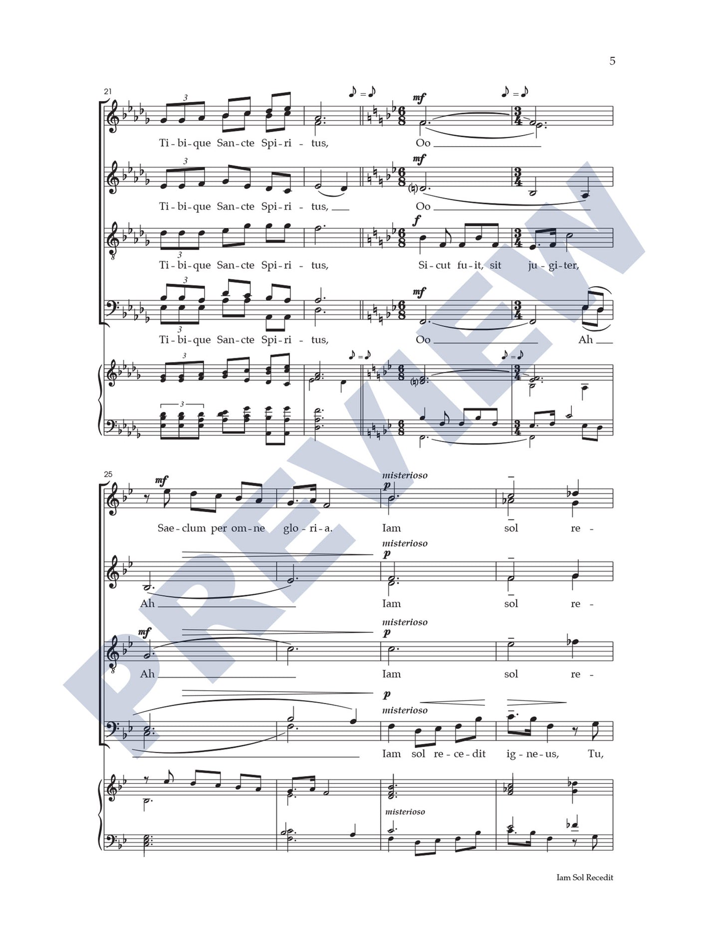 Iam Sol Recedit (An Evening Hymn)