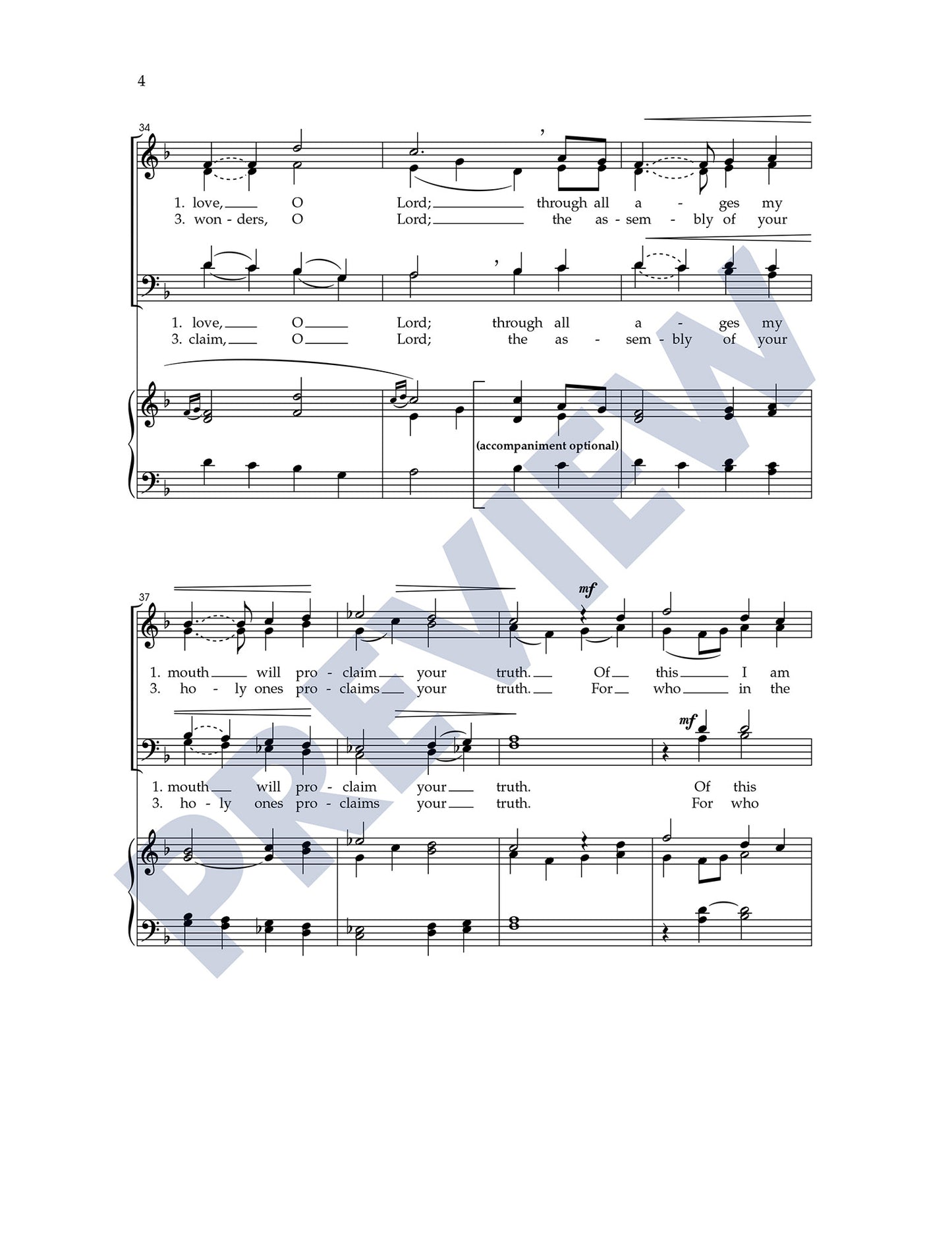 Forever I Will Sing