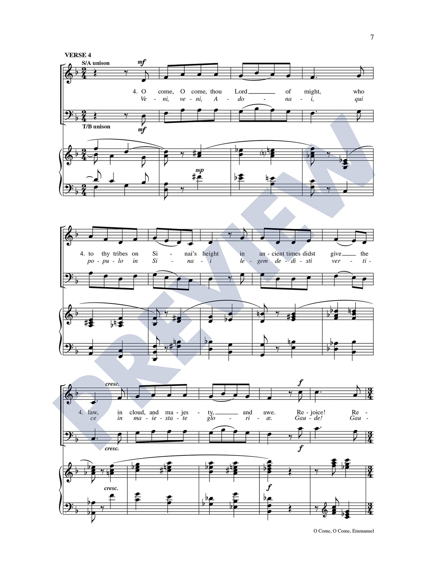 O Come, O Come Emmanuel
