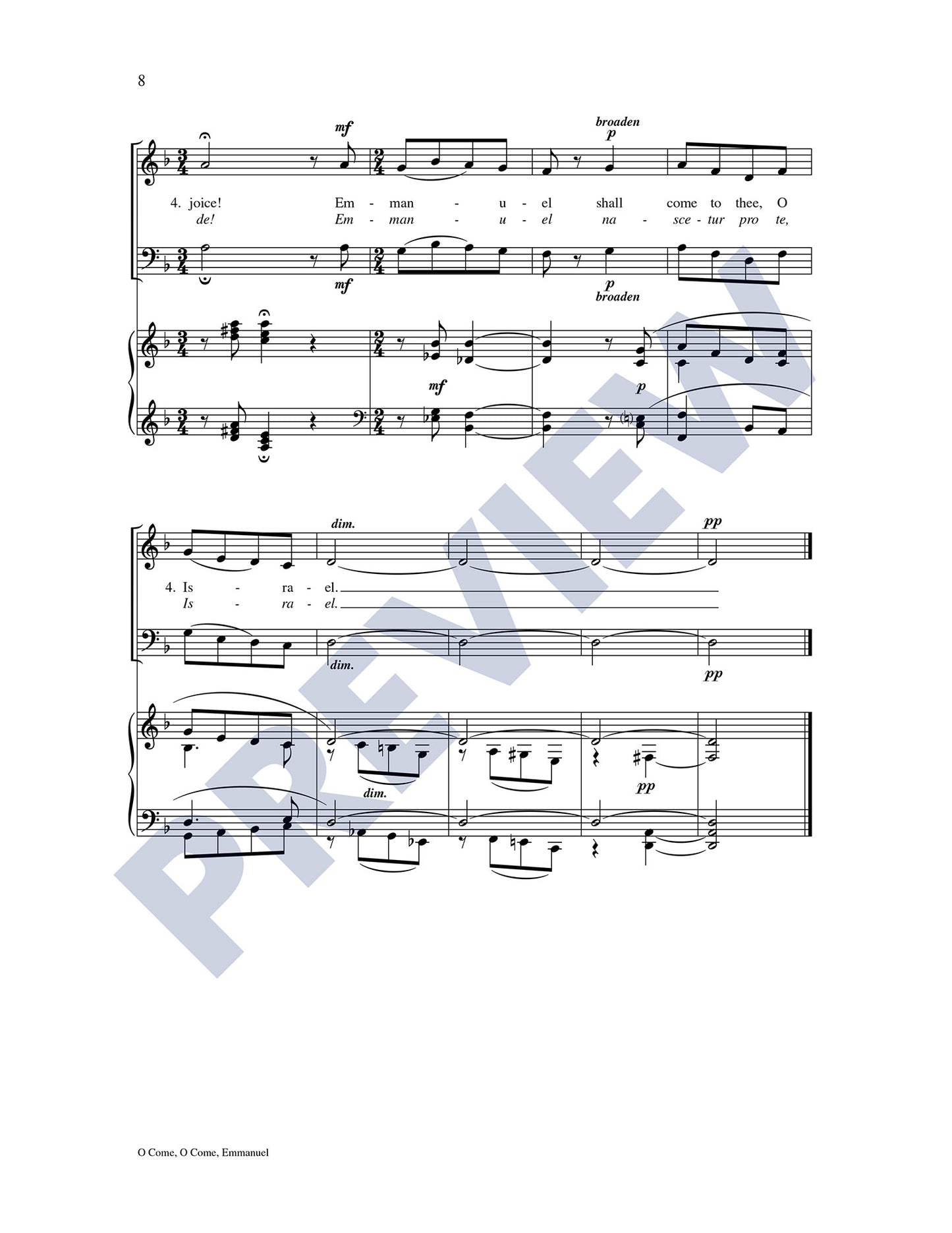 O Come, O Come Emmanuel