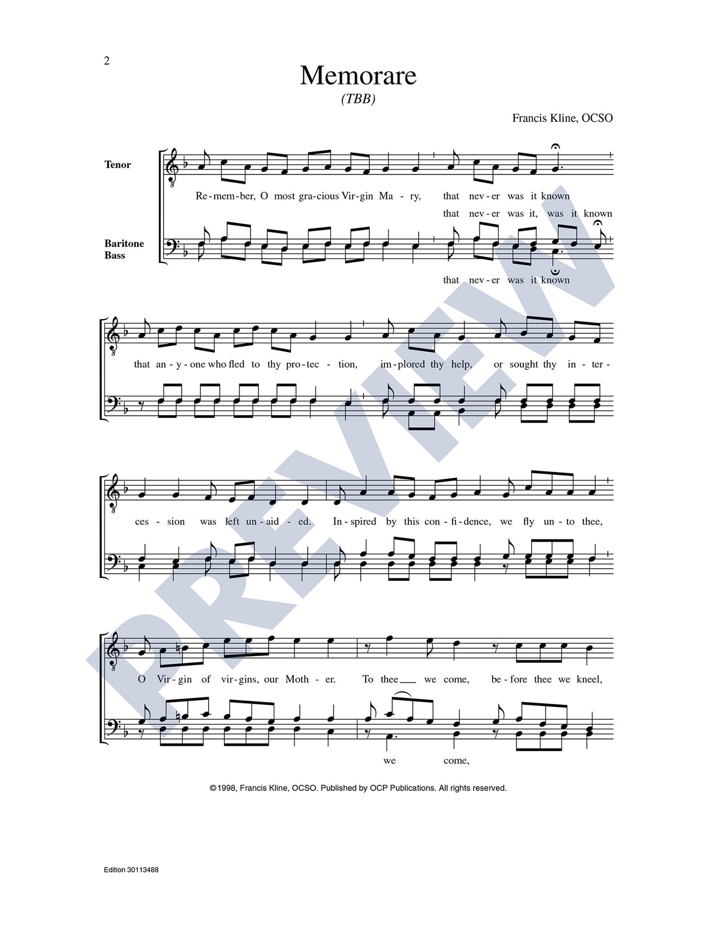 Memorare