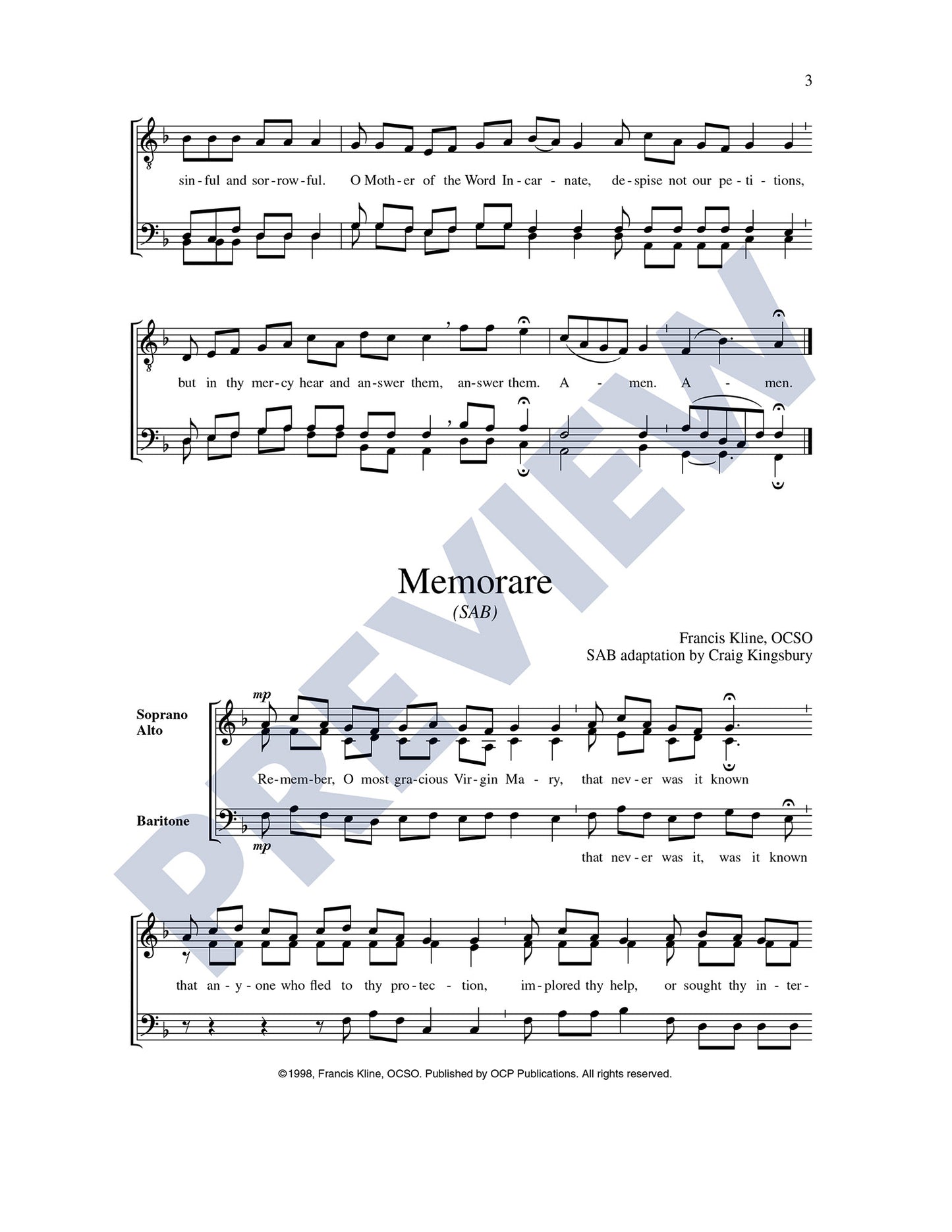 Memorare
