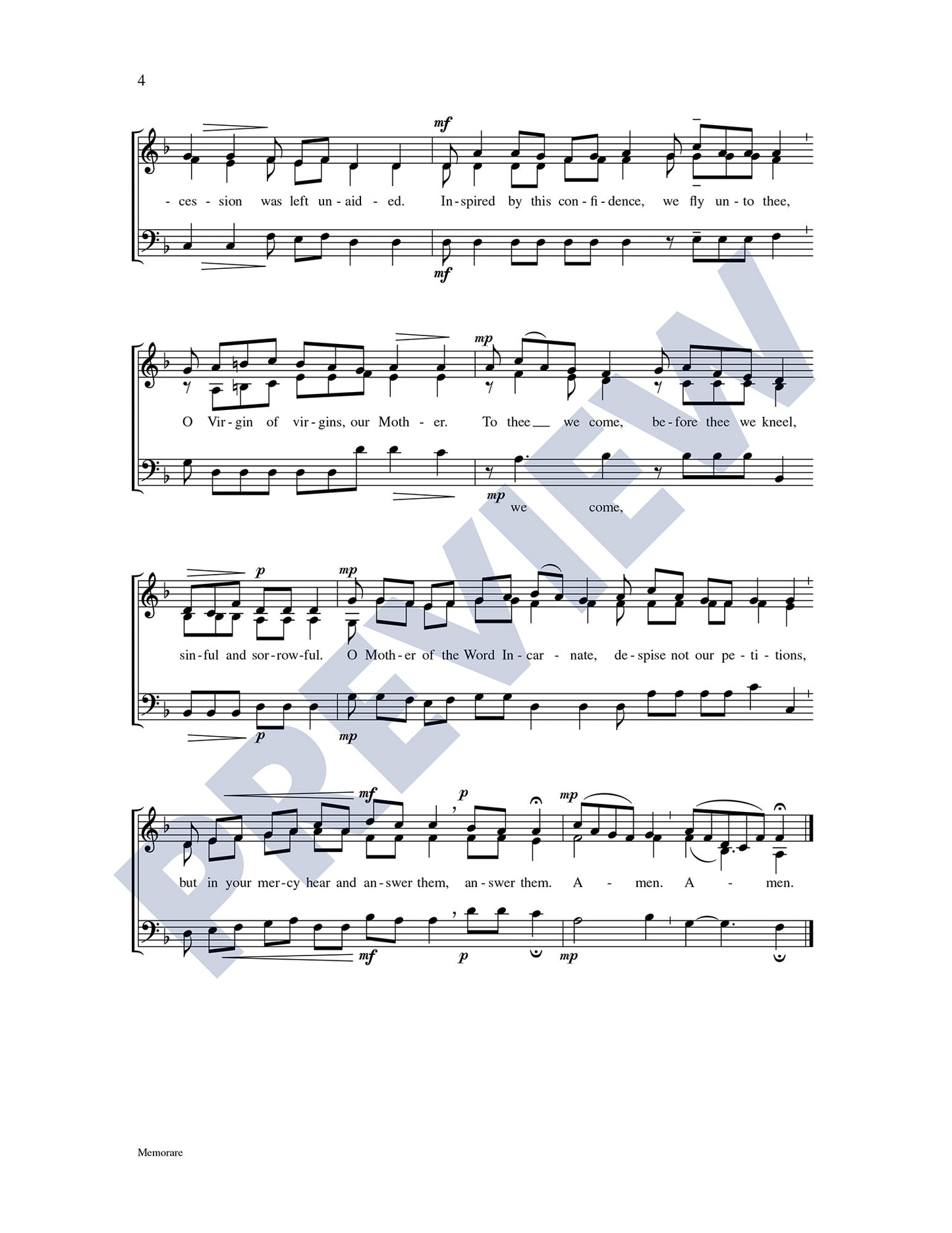 Memorare