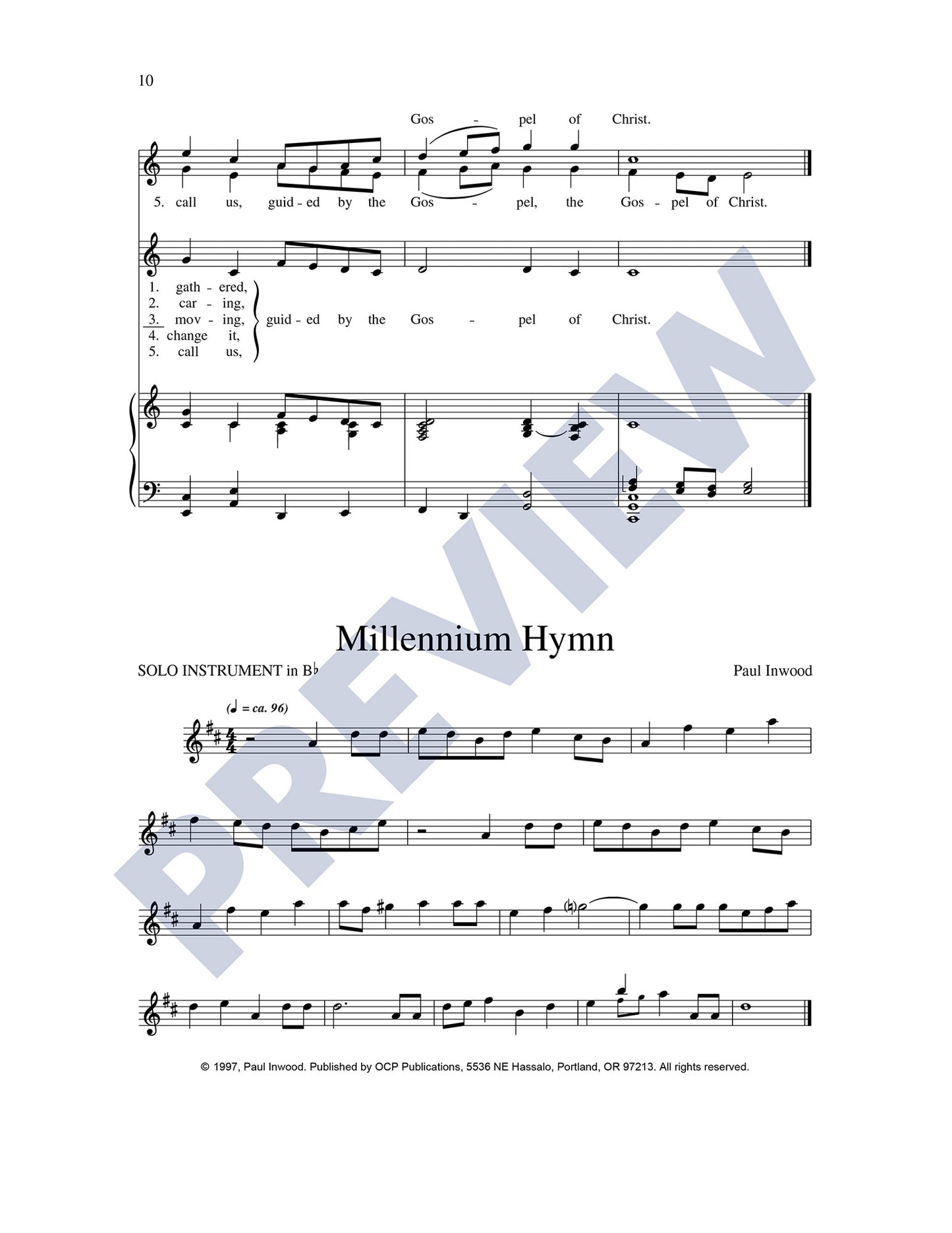 Millennium Prayer/Millennium Hymn