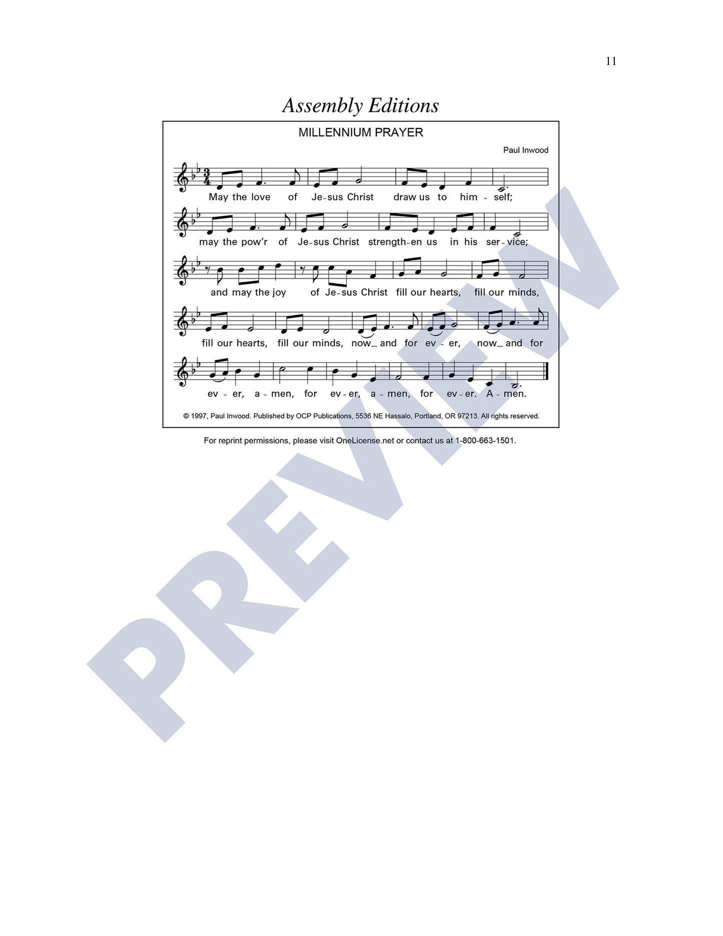 Millennium Prayer/Millennium Hymn