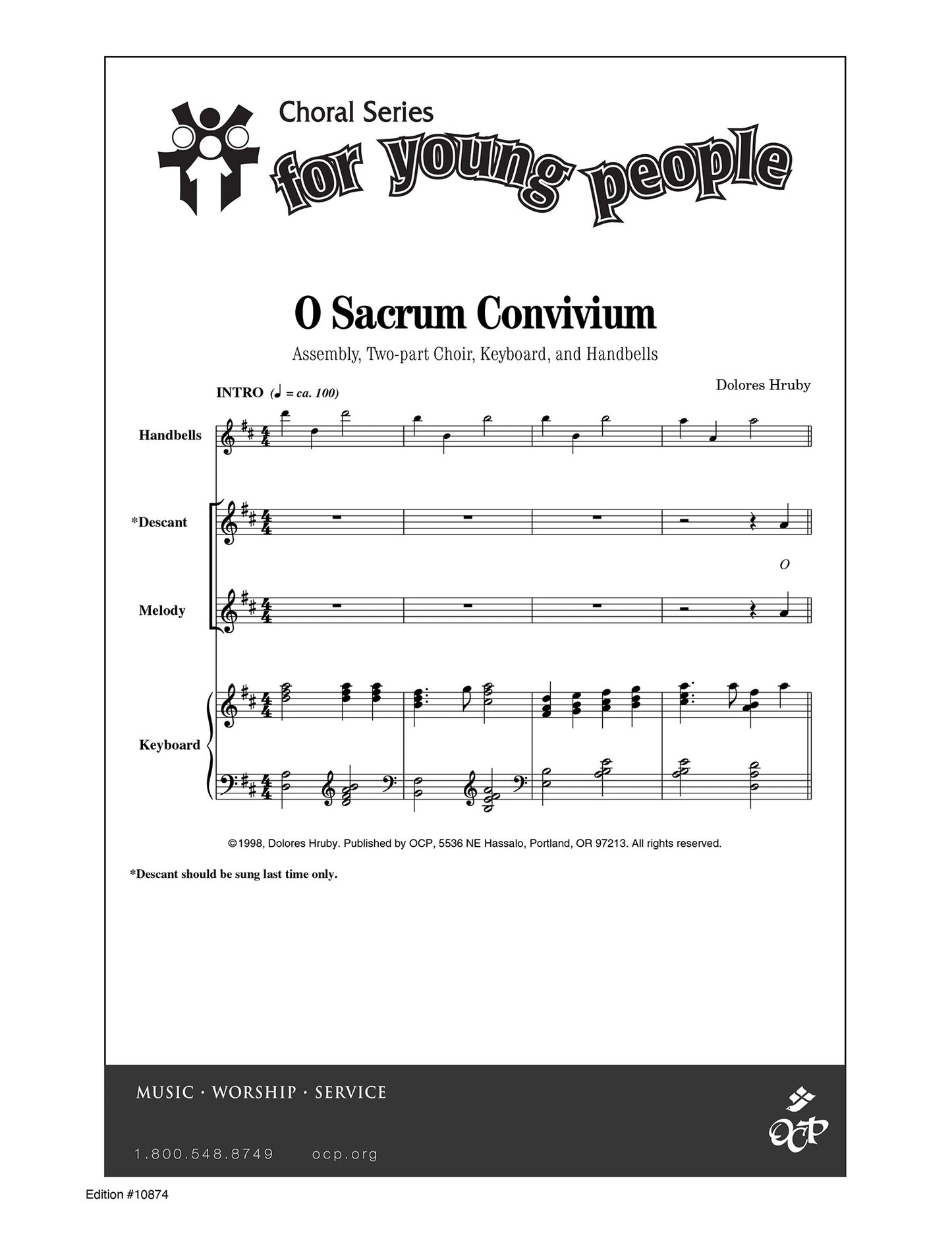 O Sacrum Convivium
