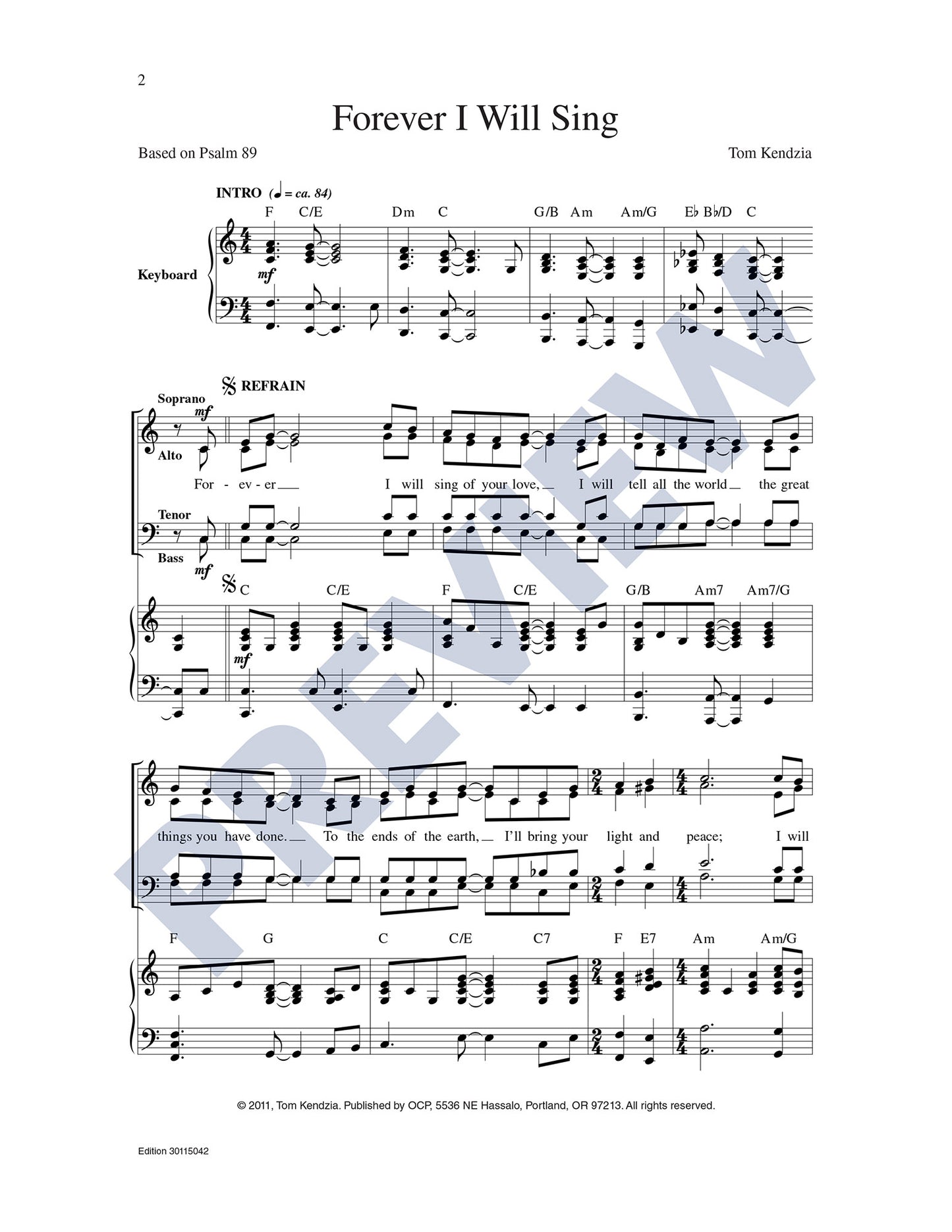 Forever I Will Sing