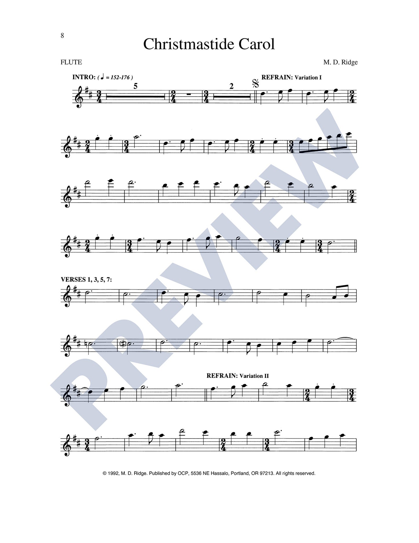 Christmastide Carol