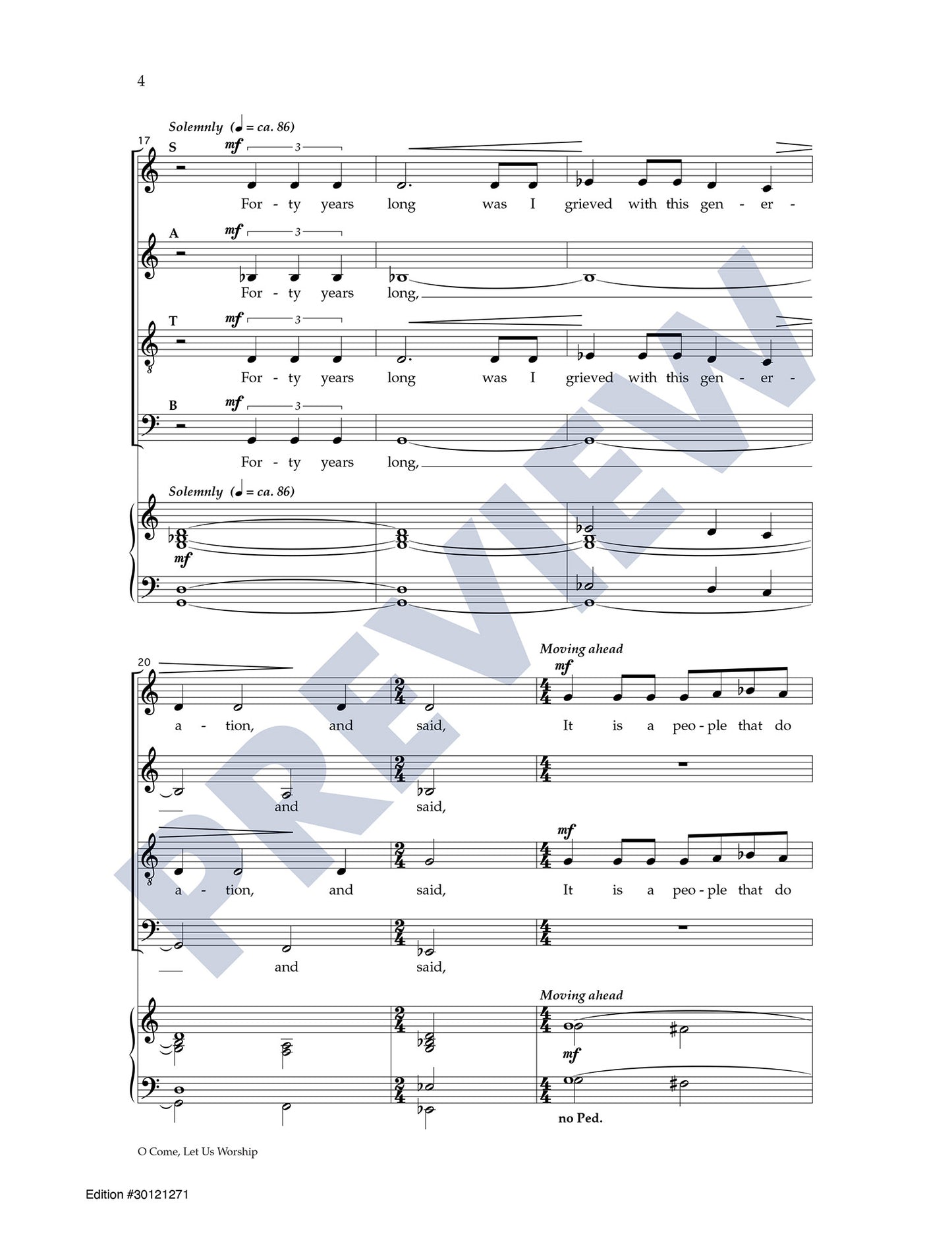 O Come, Let Us Worship