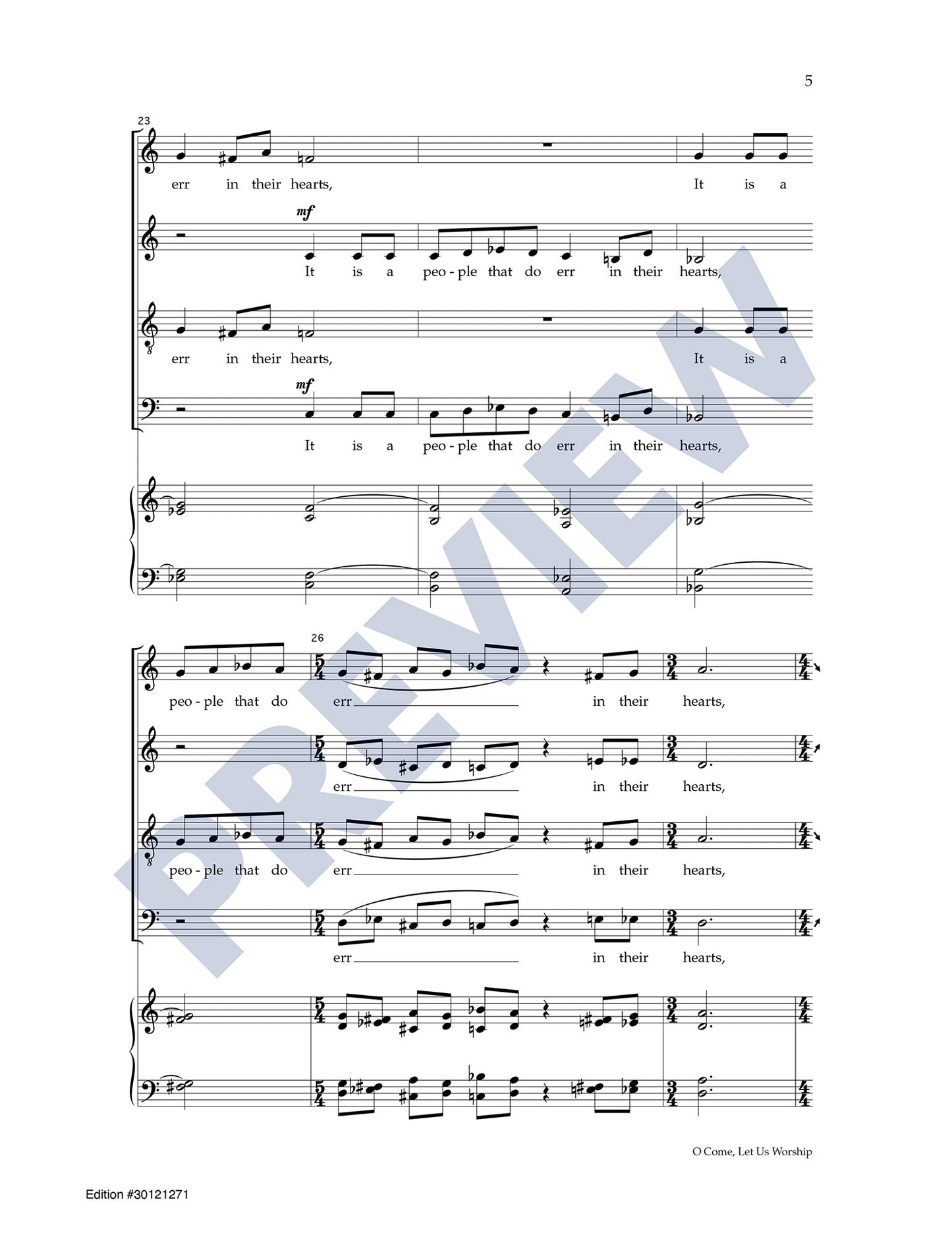 O Come, Let Us Worship
