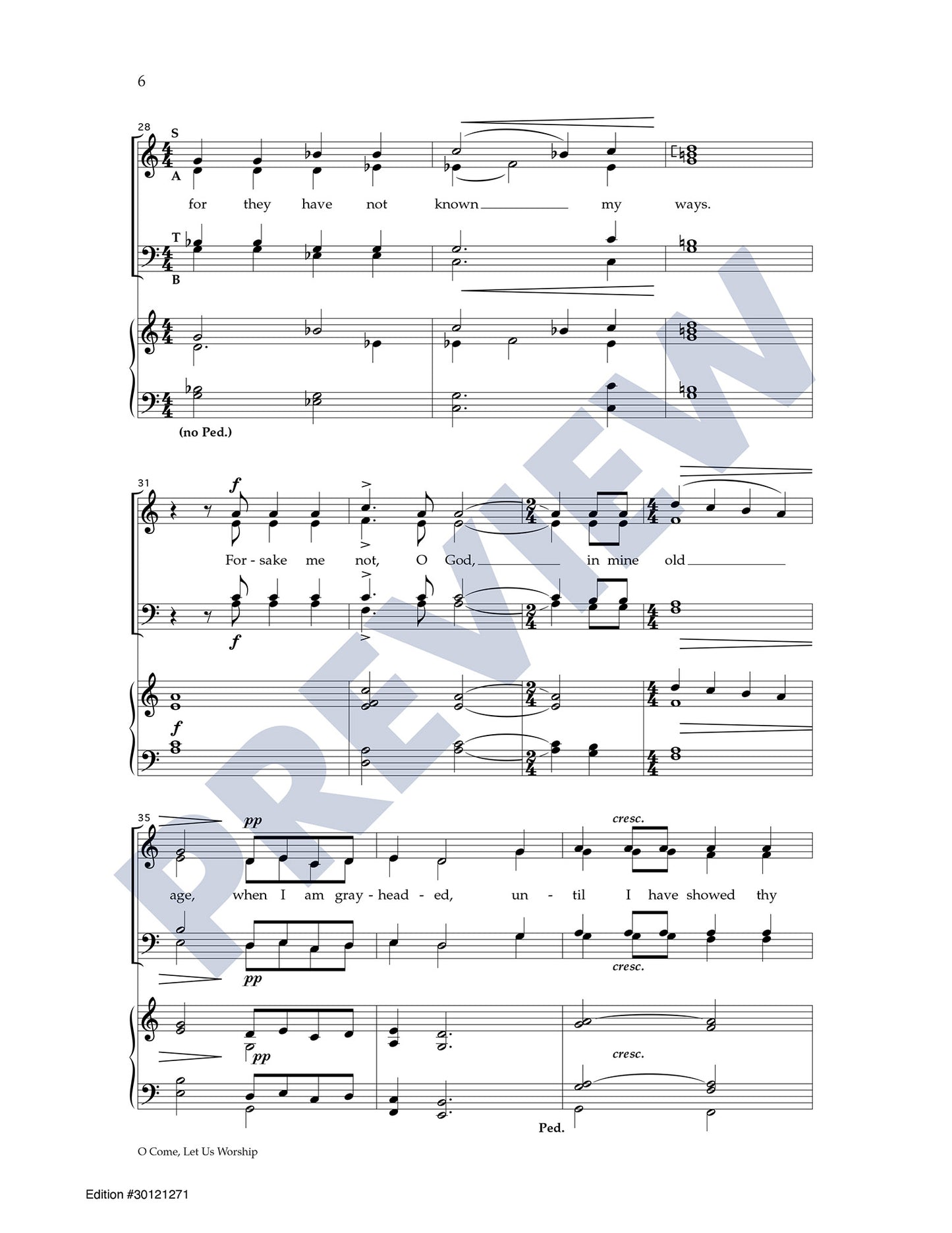 O Come, Let Us Worship
