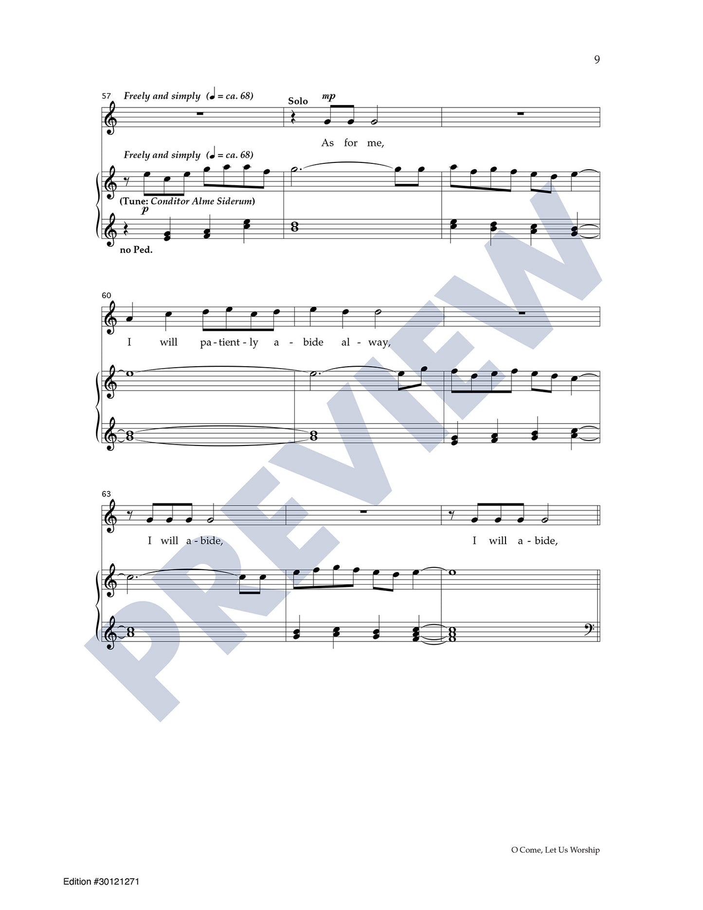 O Come, Let Us Worship