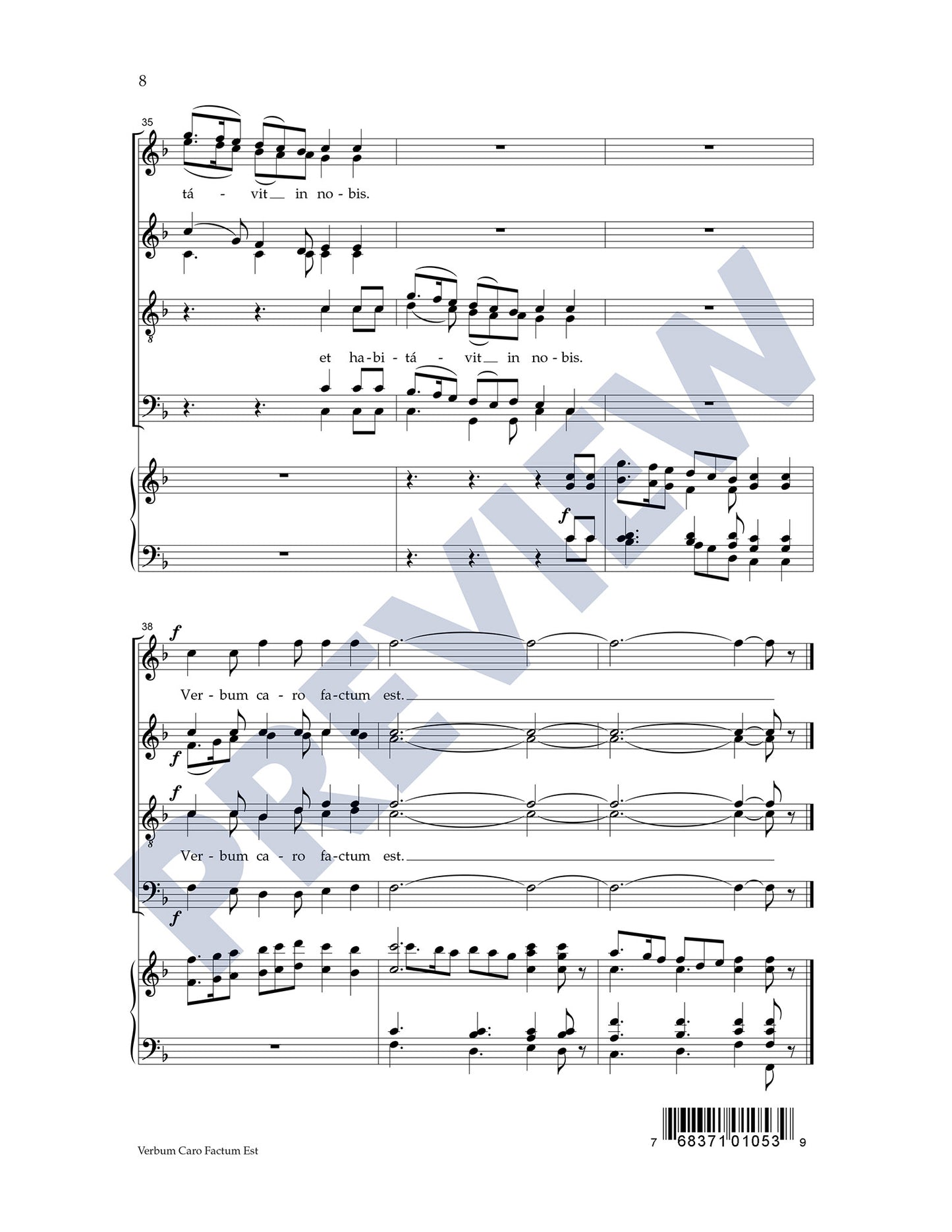 Verbum Caro Factum Est