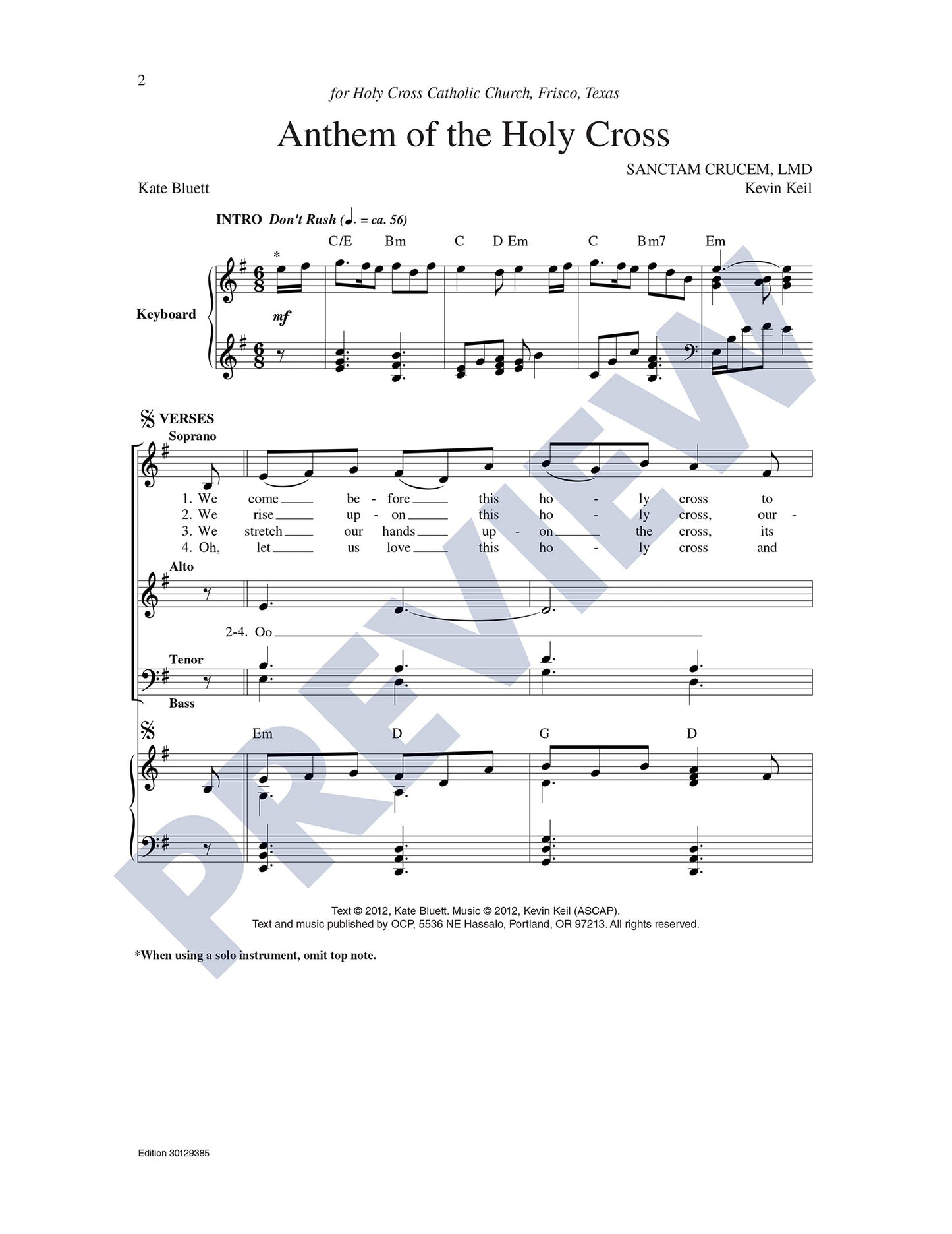 Anthem of the Holy Cross