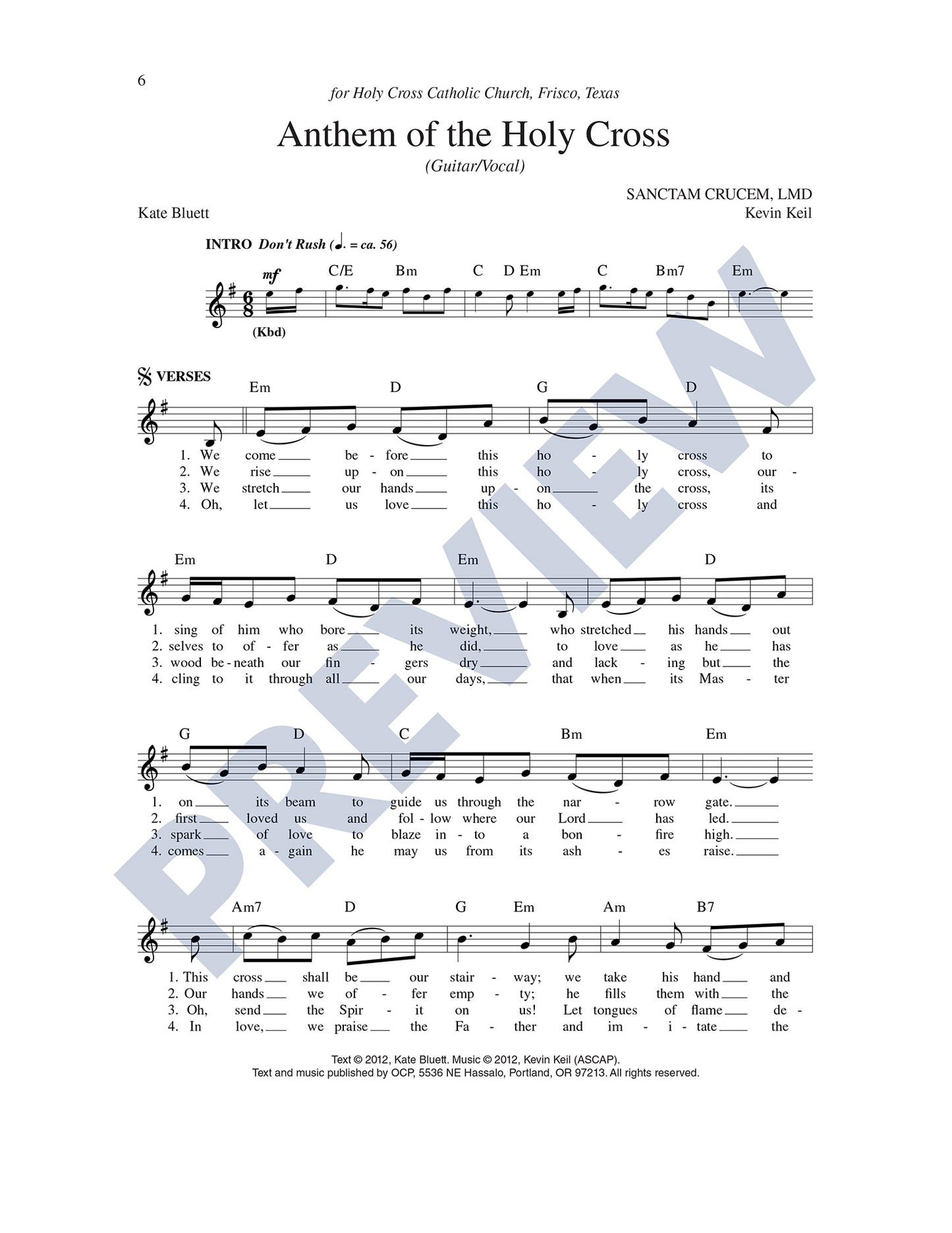 Anthem of the Holy Cross