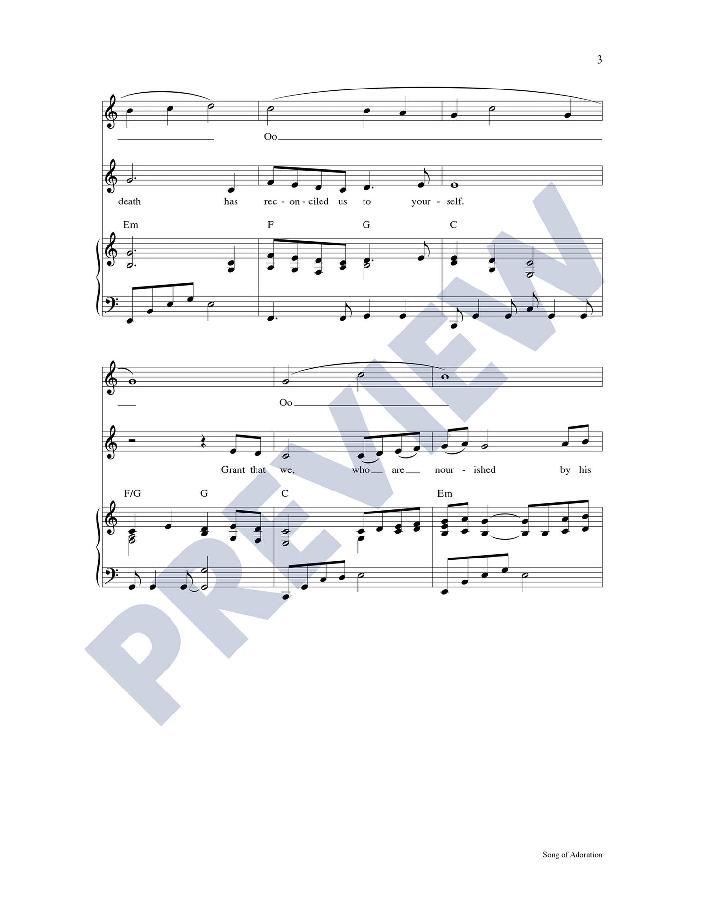 Song of Adoration